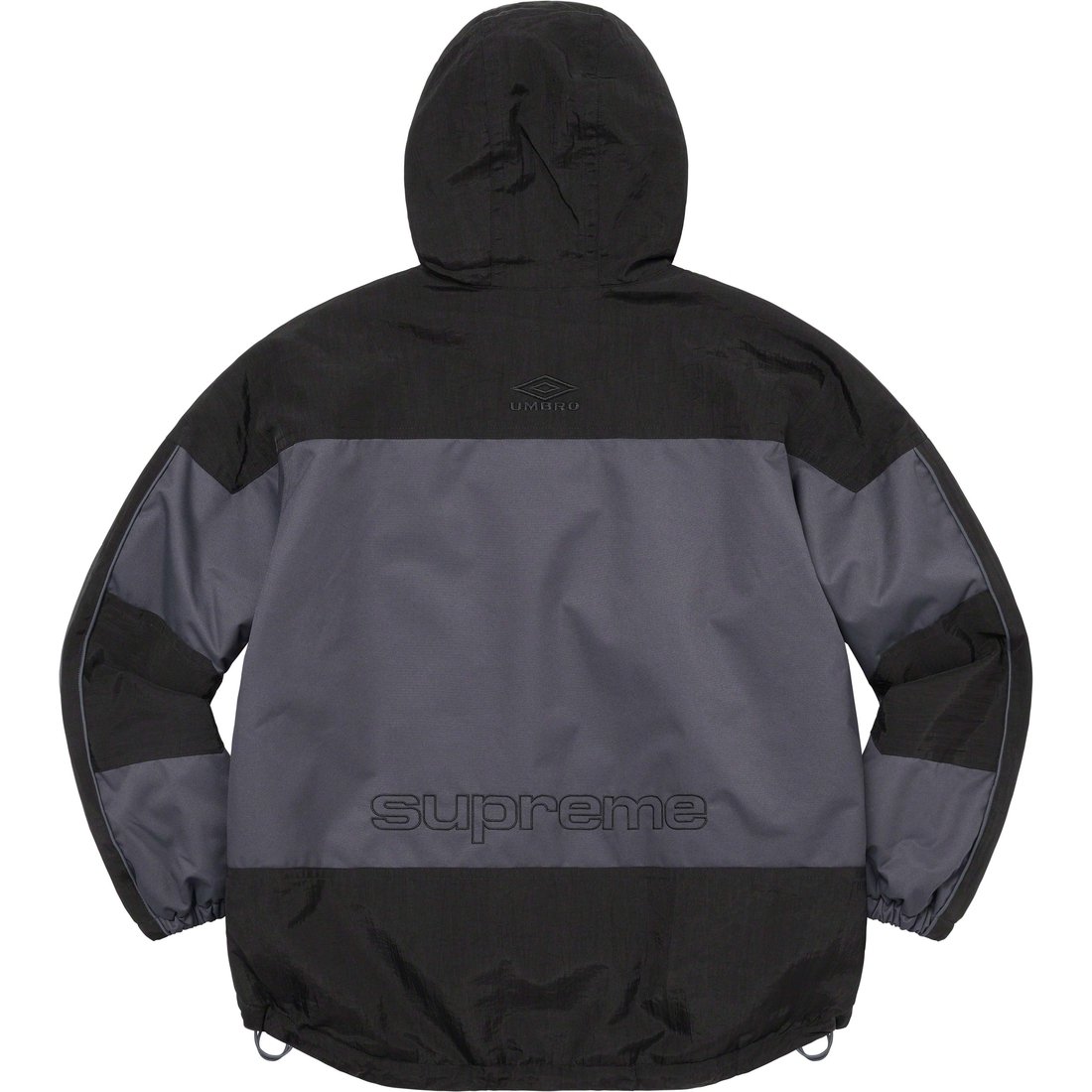 Details on Supreme Umbro Hooded Anorak Dark Purple from spring summer
                                                    2023 (Price is $238)