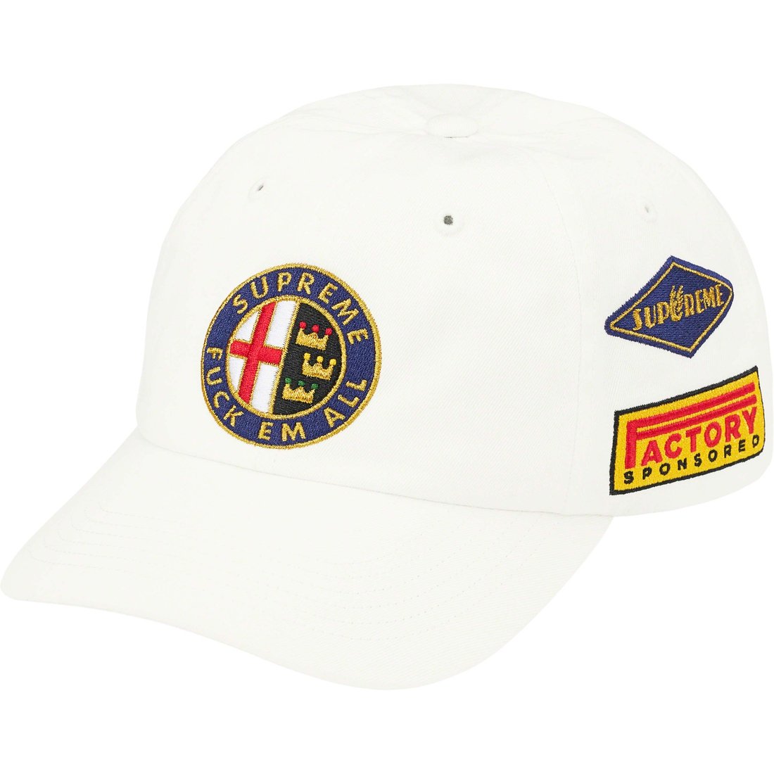 Details on Racing 6-Panel White from spring summer
                                                    2023 (Price is $54)