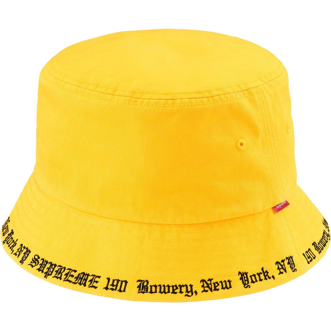 Details on Embroidered Brim Crusher Yellow from spring summer
                                                    2023 (Price is $58)