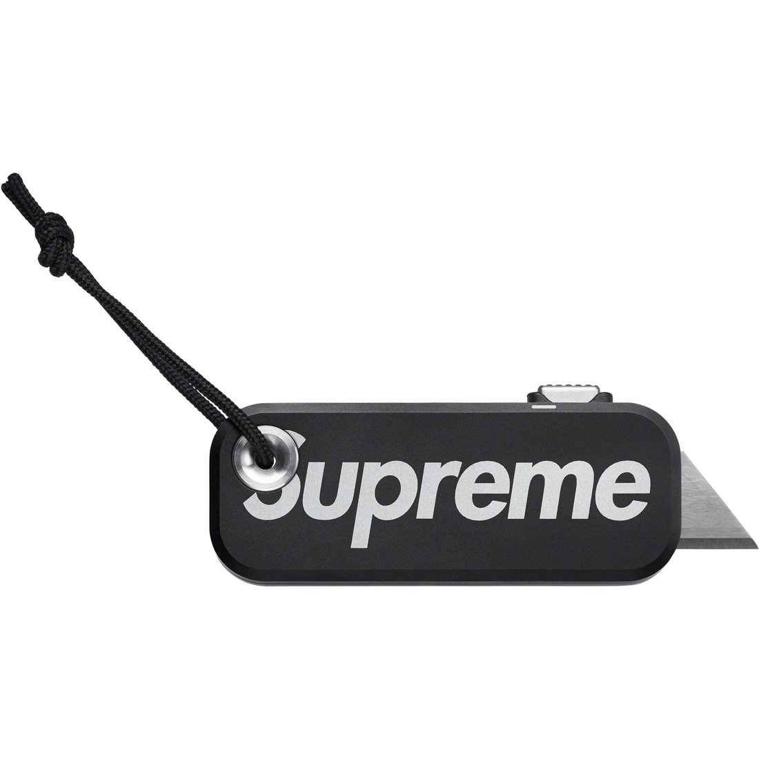 Details on Supreme James Brand Palmer Utility Knife Black from spring summer
                                                    2023 (Price is $78)