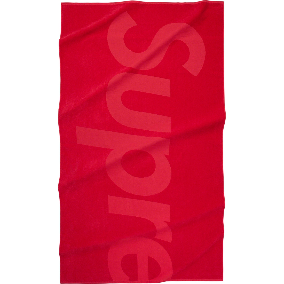 Details on Tonal Logo Towel Red from spring summer
                                                    2023 (Price is $88)