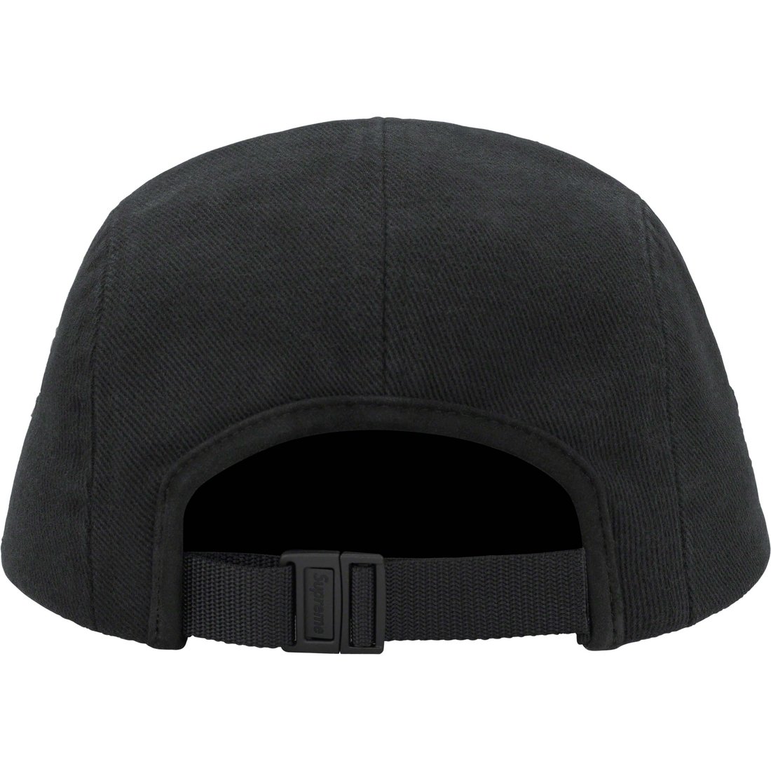 Supreme Suede Visor Camp Cap (SS23) - Black - $58