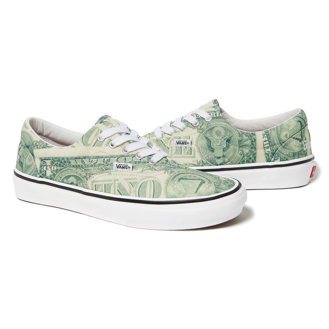 Details on Supreme  Vans Dollar Era Green from spring summer
                                                    2023 (Price is $98)