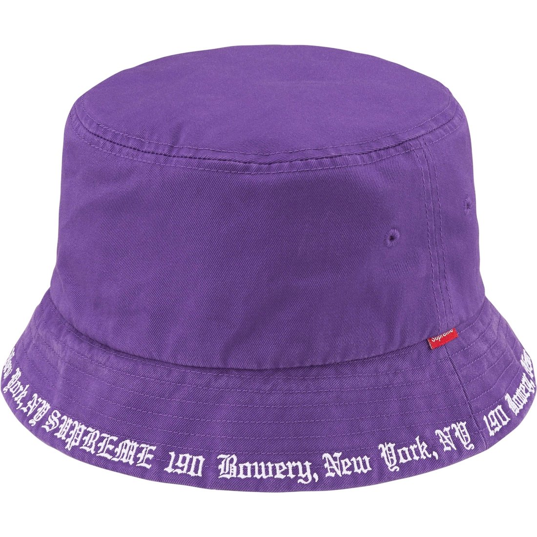 Details on Embroidered Brim Crusher Purple from spring summer
                                                    2023 (Price is $58)