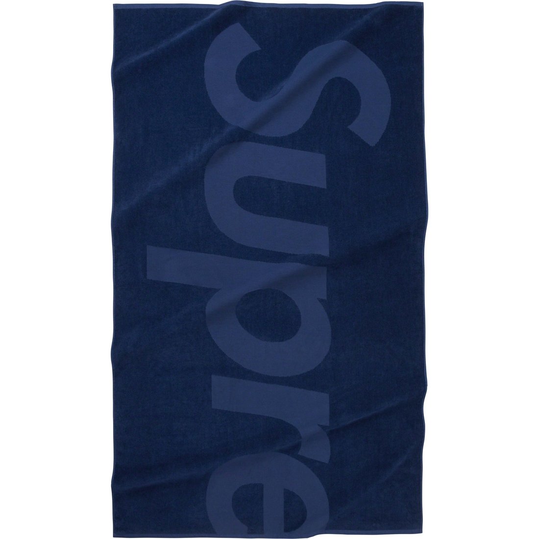 Details on Tonal Logo Towel Navy from spring summer
                                                    2023 (Price is $88)