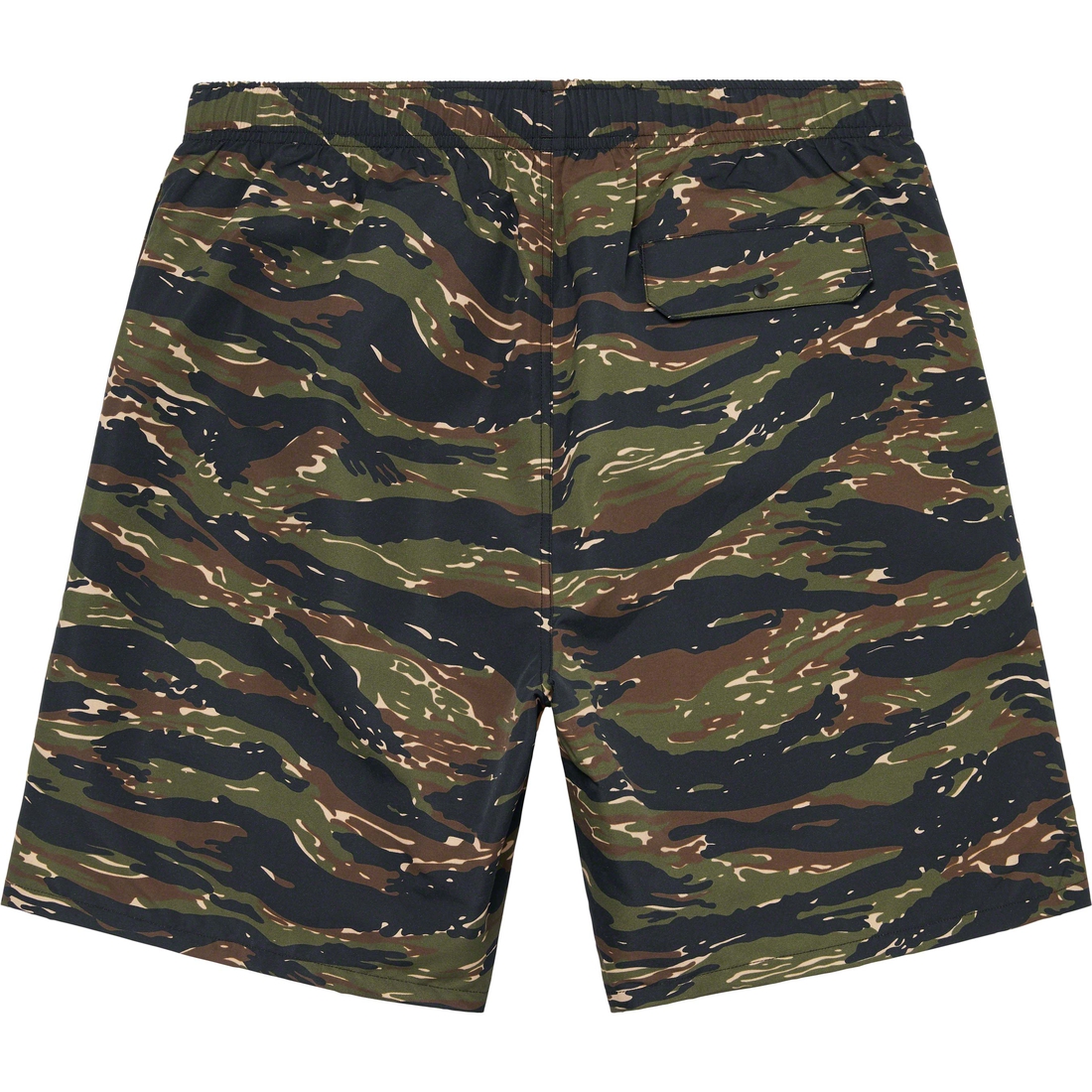 Details on Nylon Water Short Tiger Camo from spring summer
                                                    2023 (Price is $110)