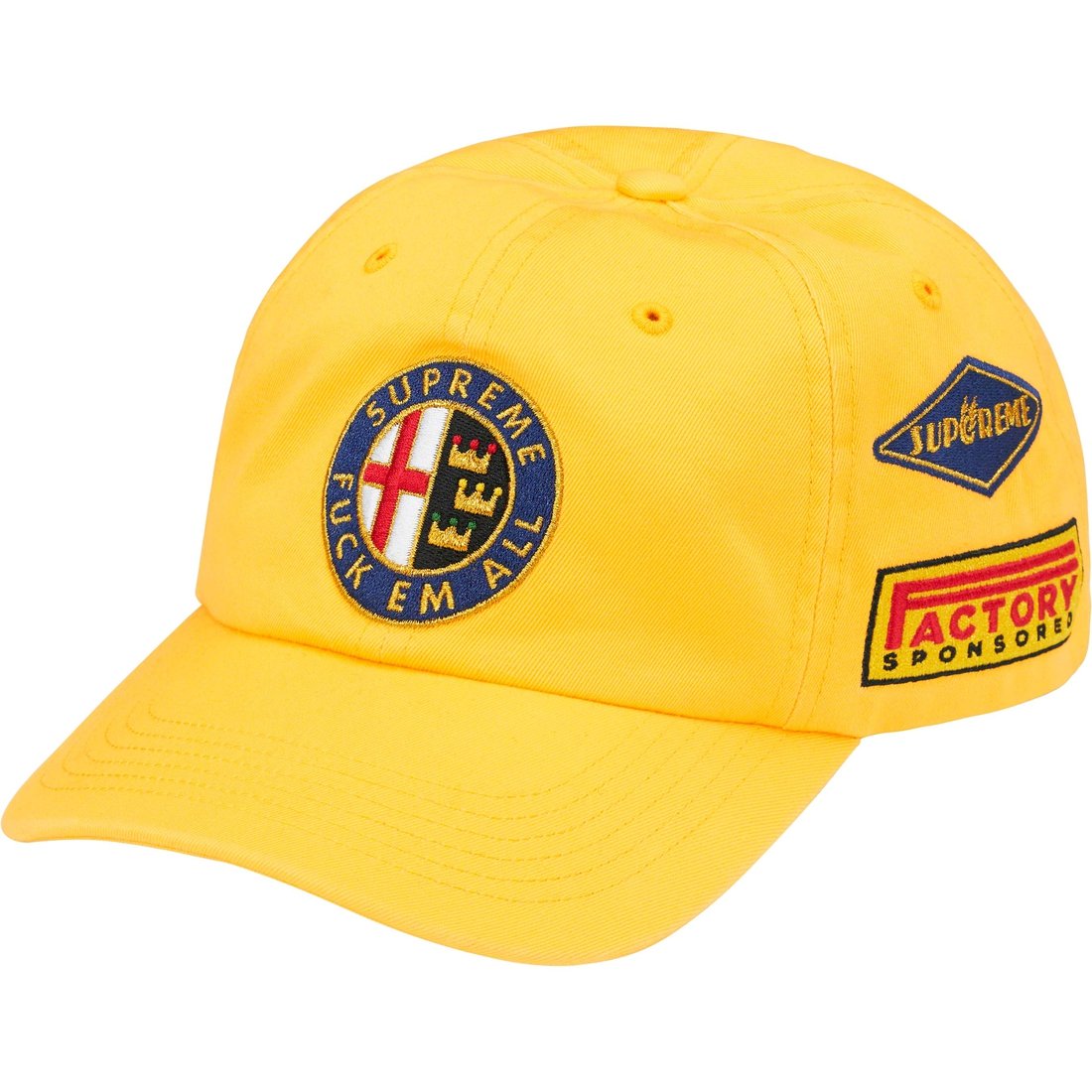 Details on Racing 6-Panel Yellow from spring summer 2023 (Price is $54)