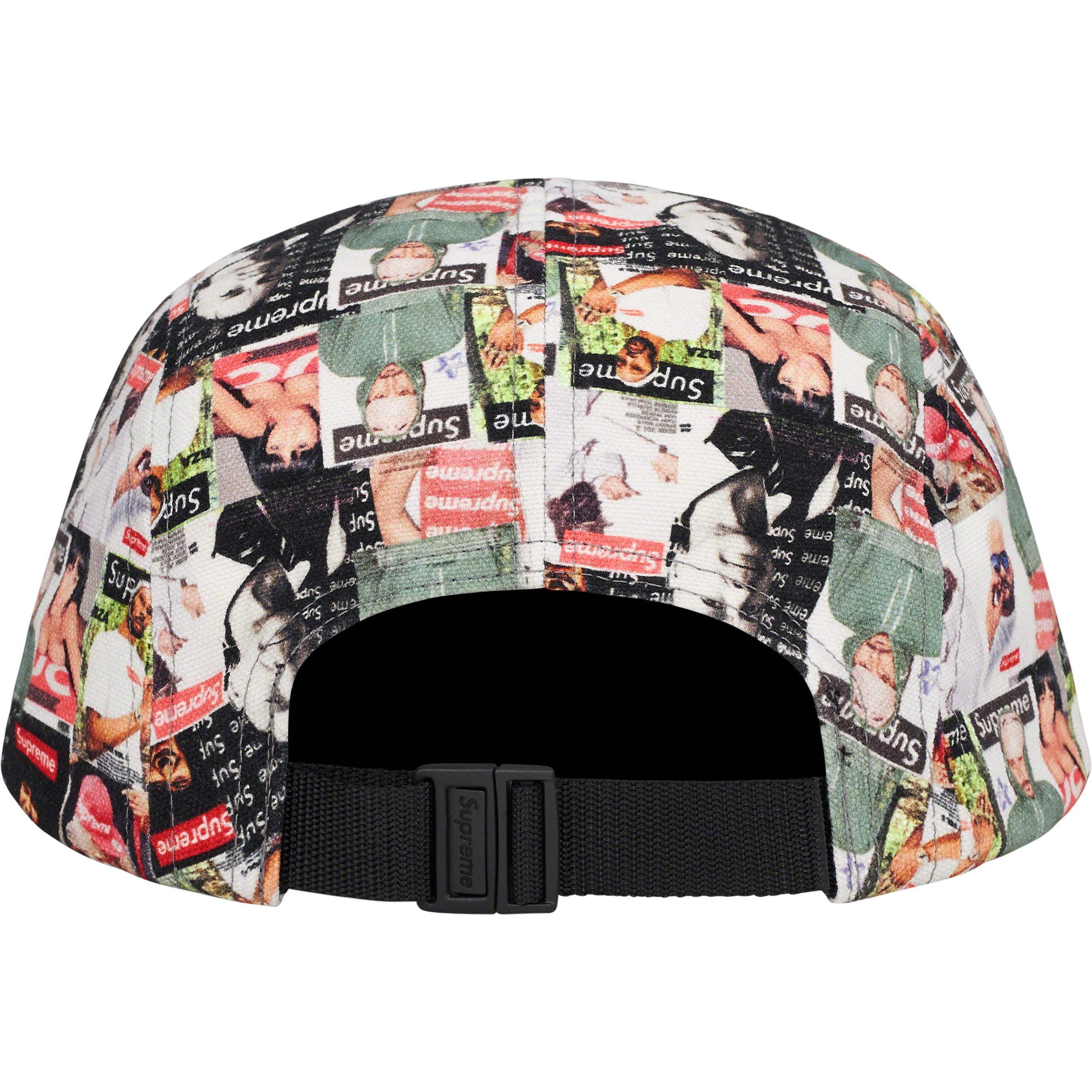 Supreme Magazine Camp Cap Multicolor 帽子