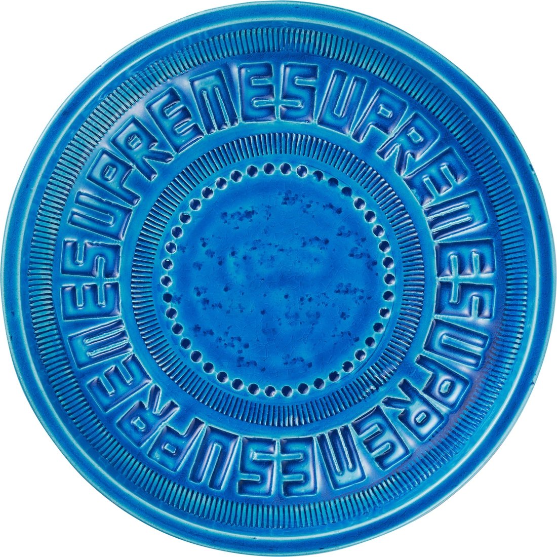 Details on Supreme Bitossi Rimini Blu Bowl Blue from spring summer 2023 (Price is $148)