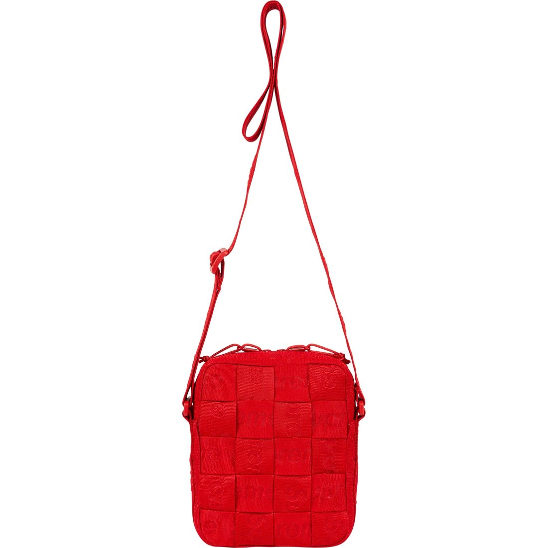 Details on Woven Shoulder Bag Red from spring summer
                                                    2023 (Price is $78)