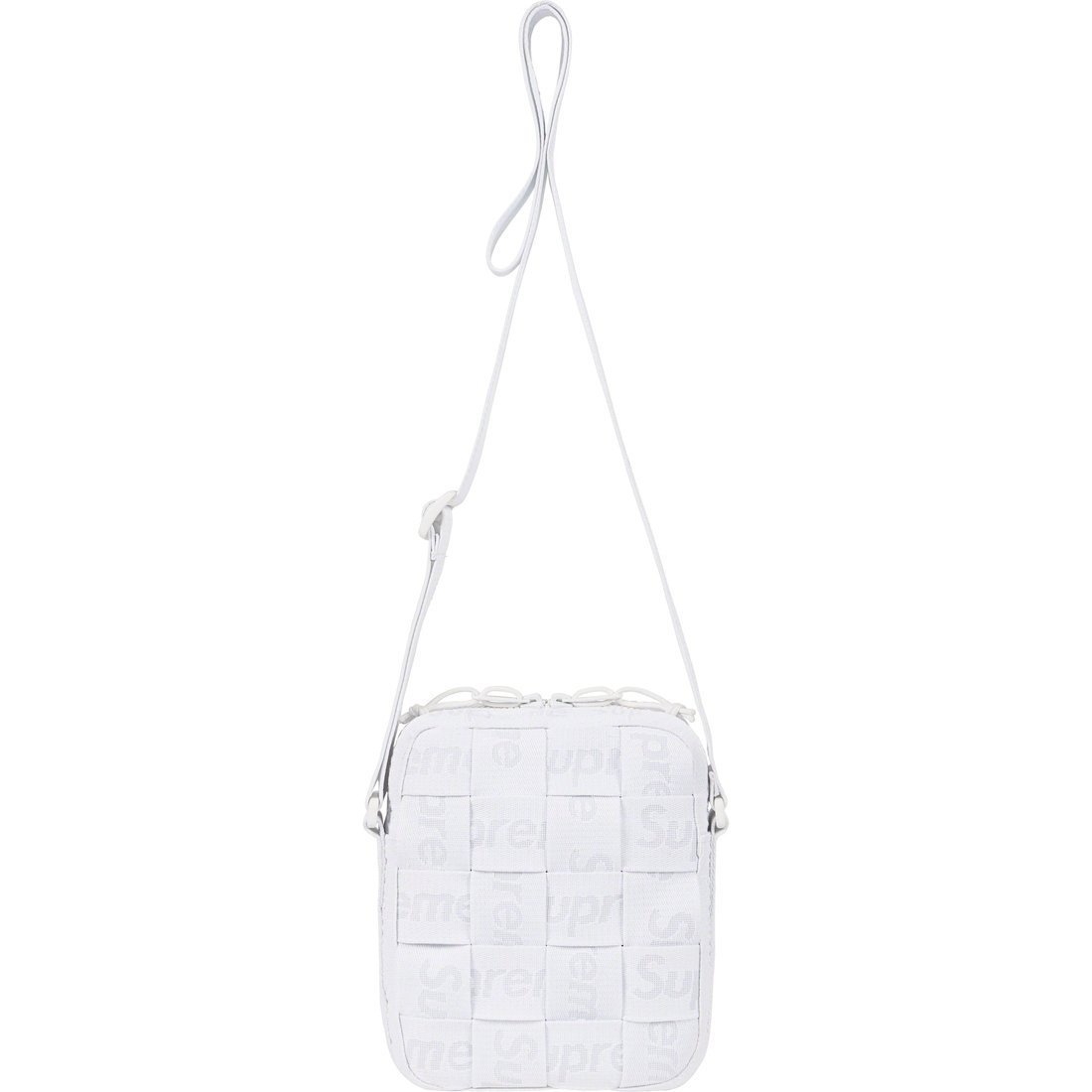 Details on Woven Shoulder Bag White from spring summer
                                                    2023 (Price is $78)
