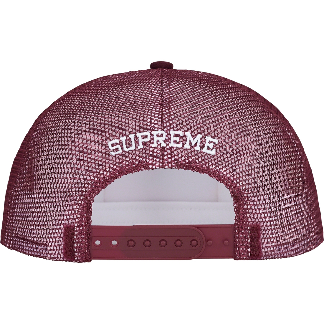 Details on Name Plate Mesh Back 5-Panel Maroon from spring summer
                                                    2023 (Price is $48)