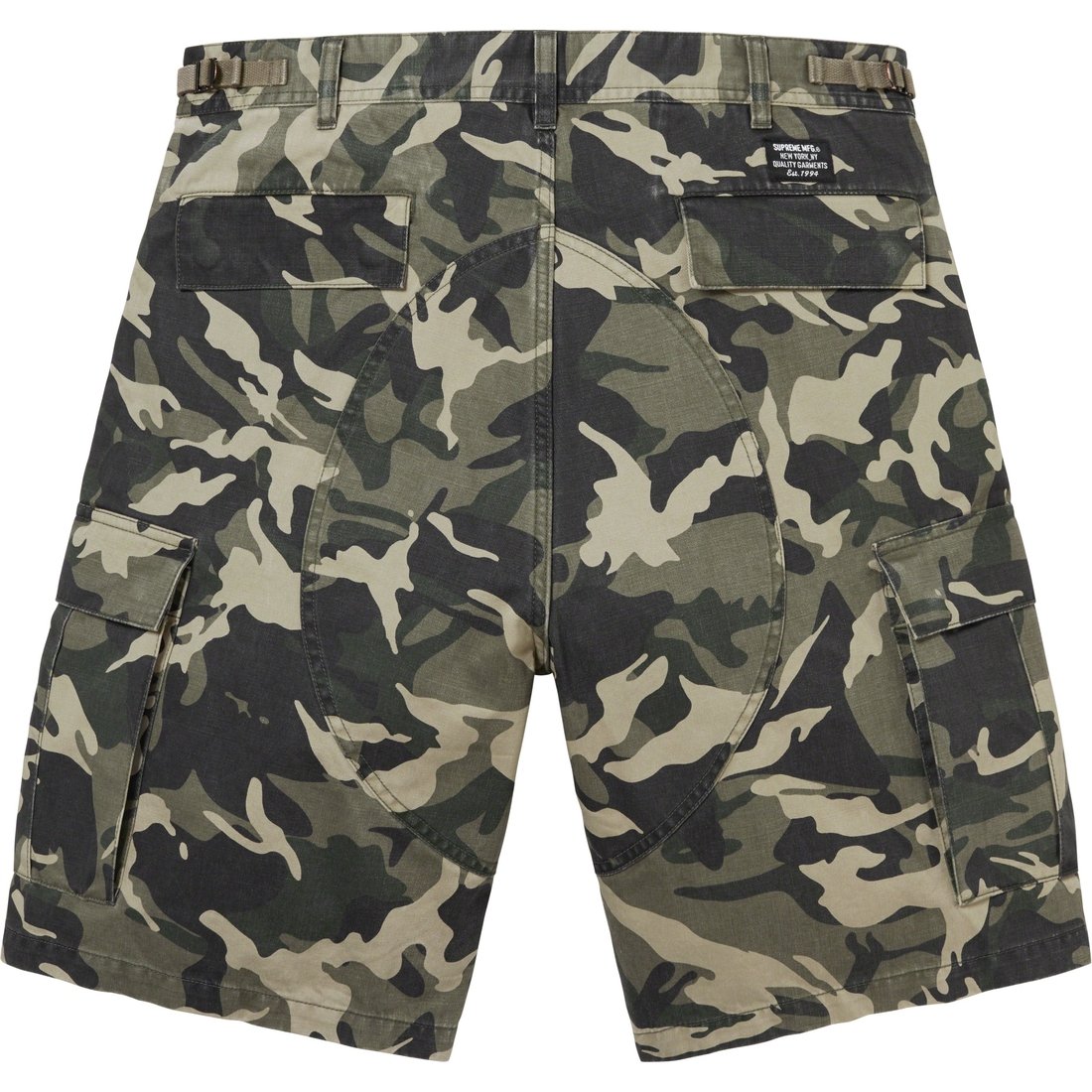 Details on Cargo Short Olive Camo from spring summer
                                                    2023 (Price is $138)