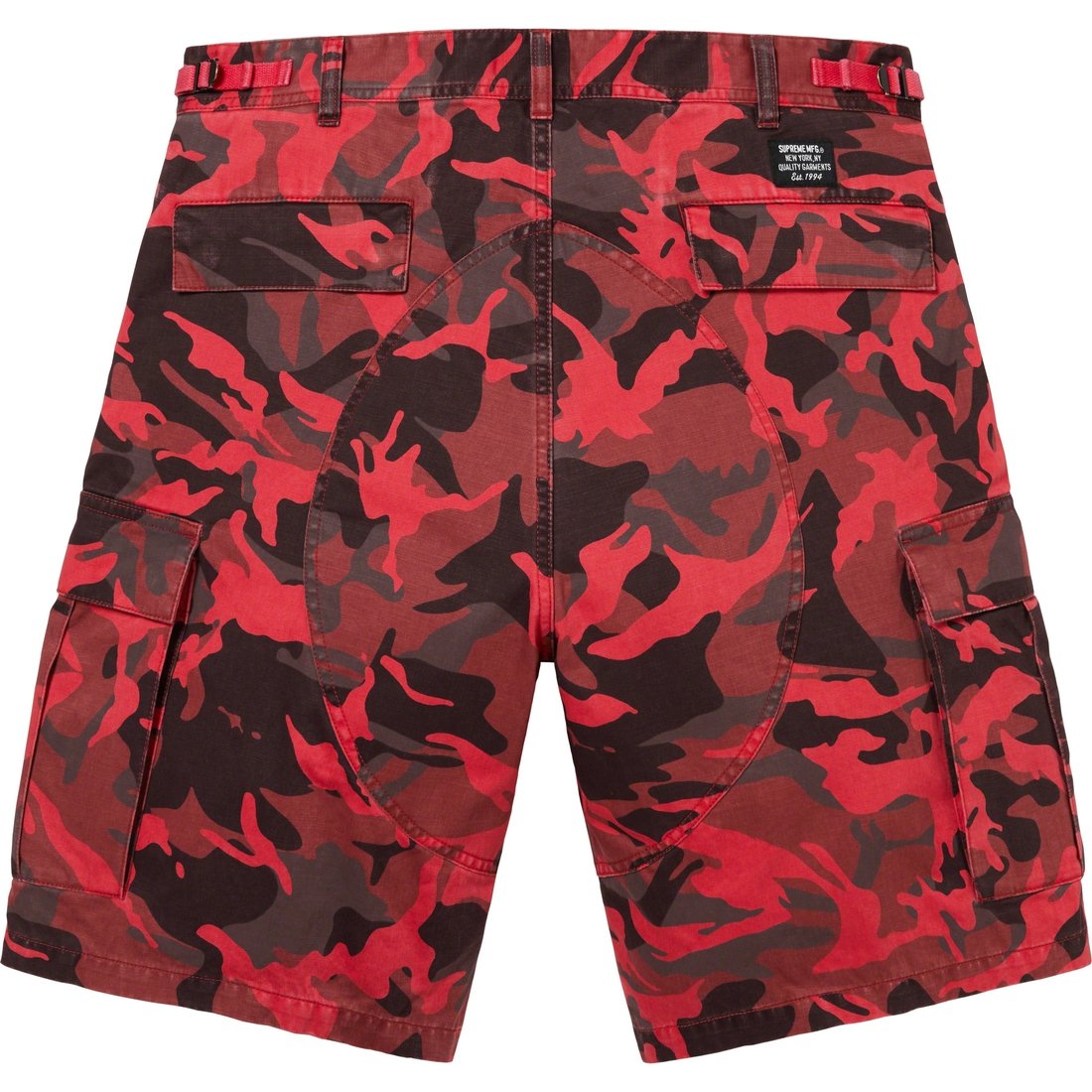 Details on Cargo Short Red Camo from spring summer
                                                    2023 (Price is $138)