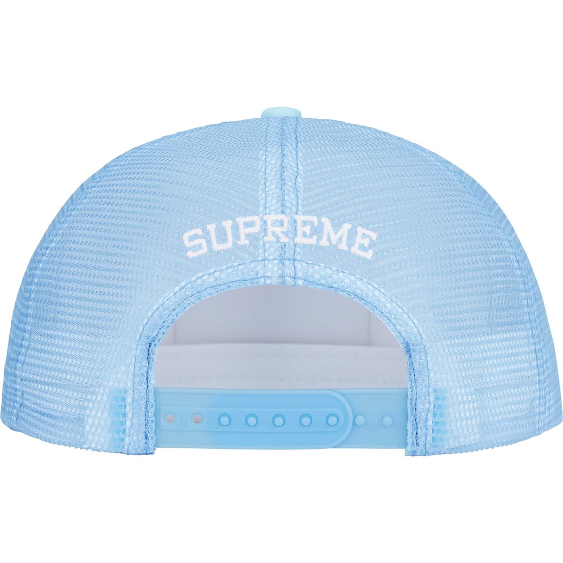 Details on Name Plate Mesh Back 5-Panel Light Blue from spring summer
                                                    2023 (Price is $48)