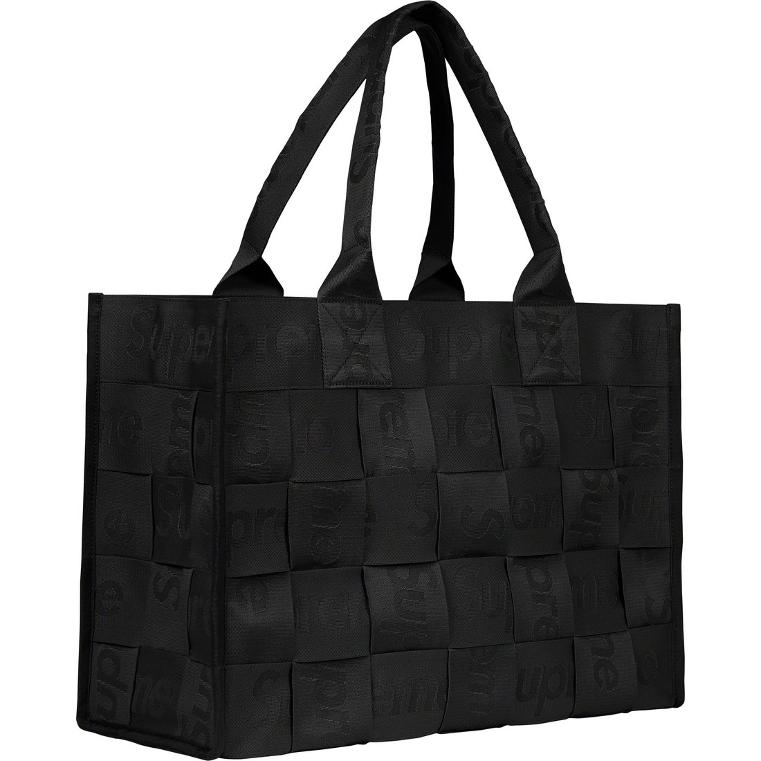 Details on Woven Large Tote Black from spring summer
                                                    2023 (Price is $168)