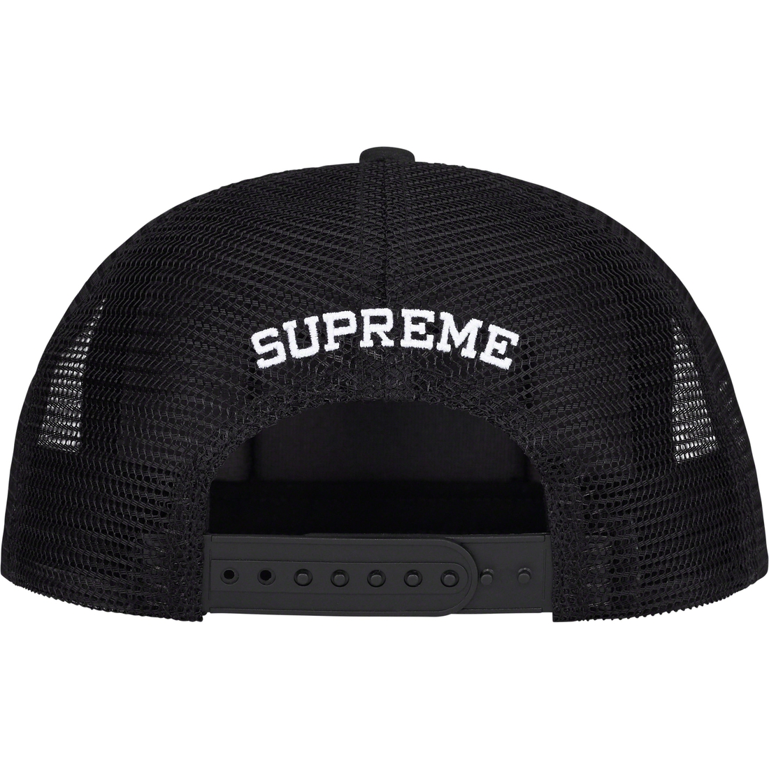 Details on Name Plate Mesh Back 5-Panel Black from spring summer
                                                    2023 (Price is $48)