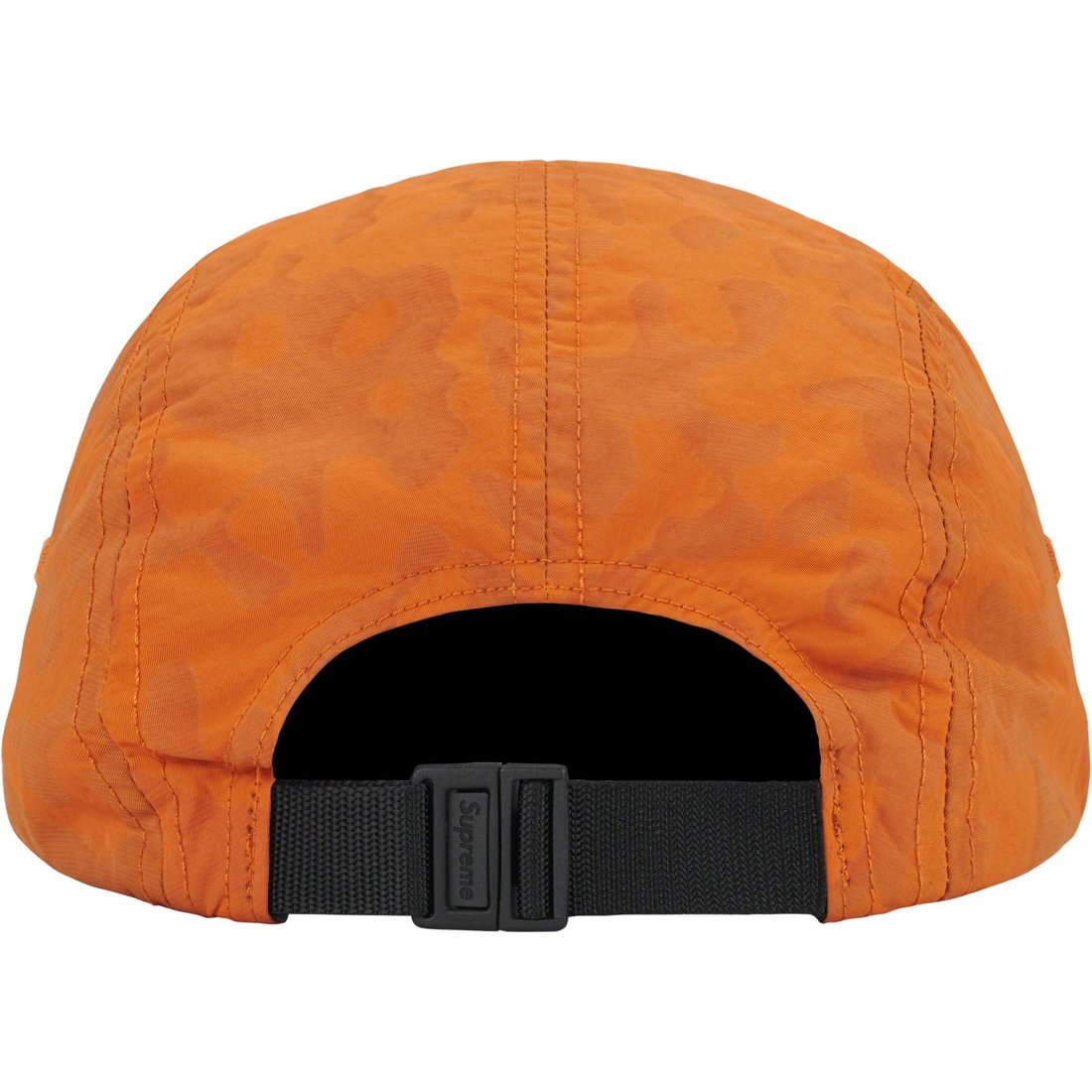 Details on Overdyed Camo Nylon Camp Cap Orange from spring summer
                                                    2023 (Price is $54)