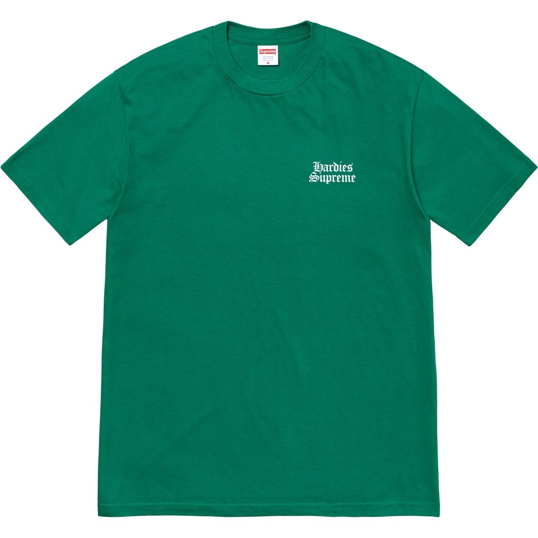 Details on Supreme Hardies Dog Tee Light Pine from spring summer
                                                    2023 (Price is $44)