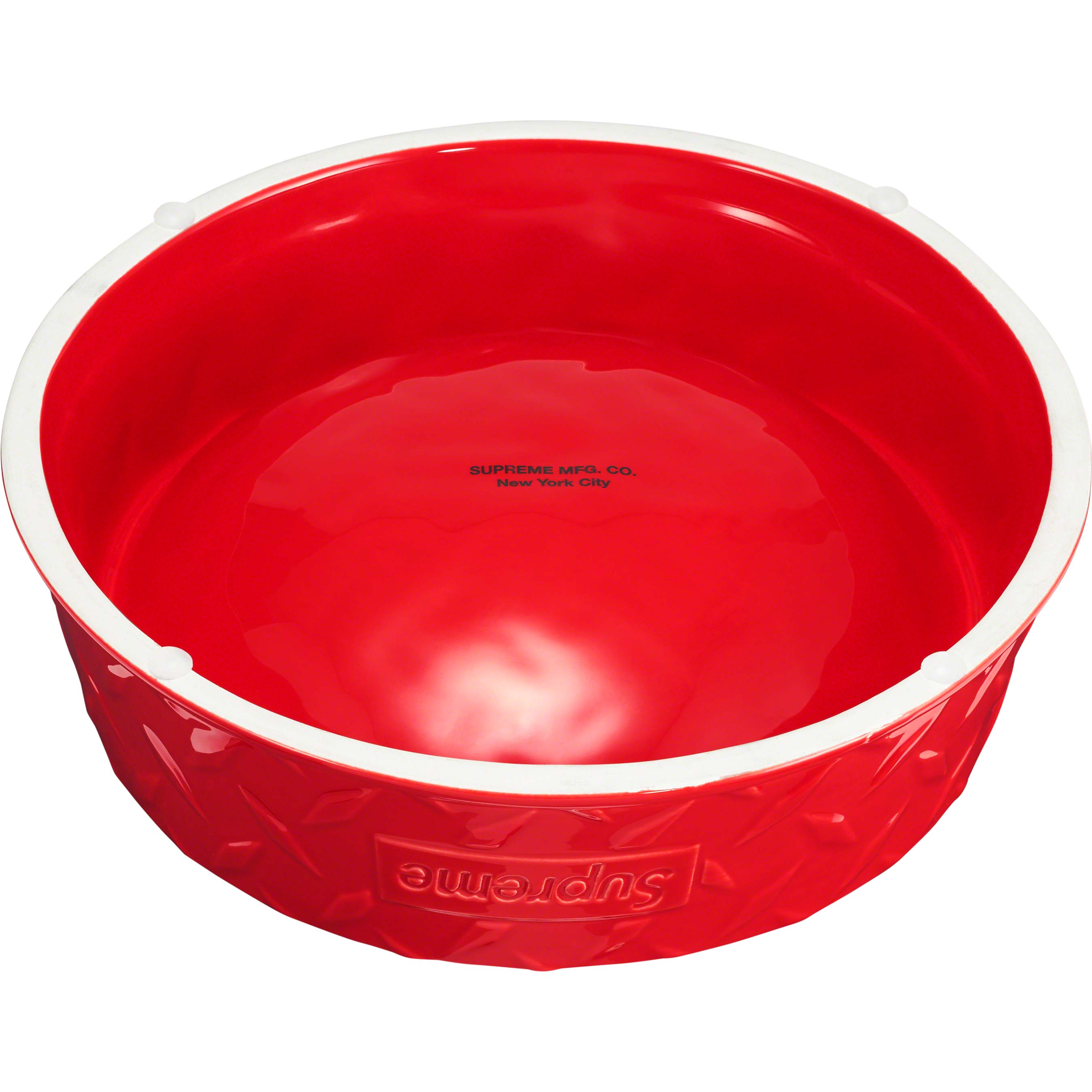 Diamond Plate Dog Bowl - spring summer 2023 - Supreme