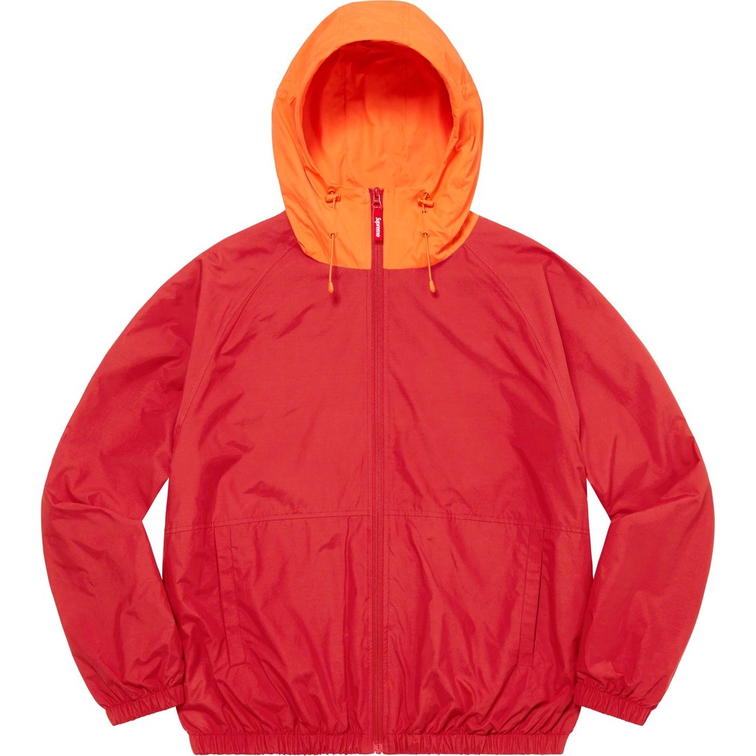 Details on Lightweight Nylon Hooded Jacket Red from spring summer
                                                    2023 (Price is $178)