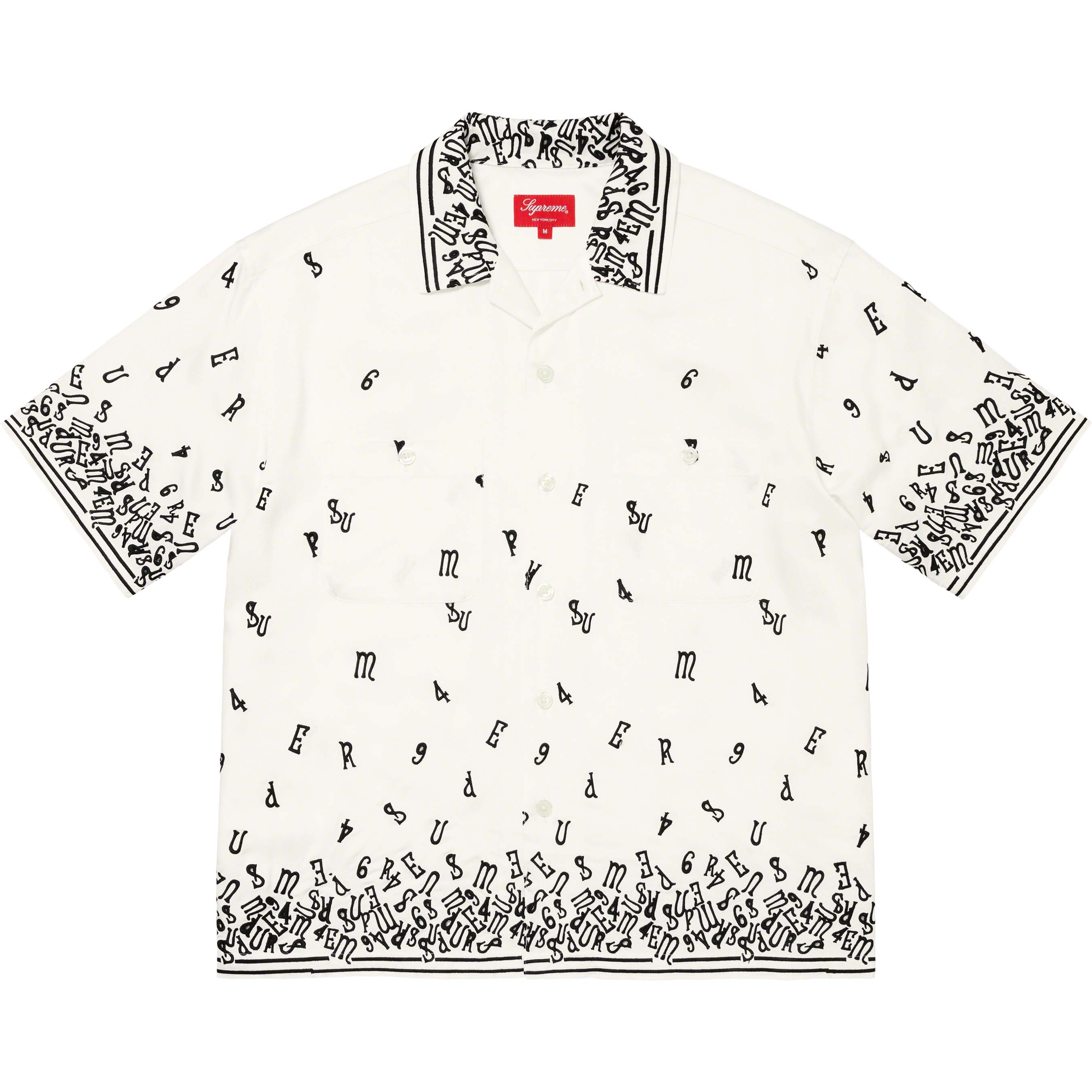 Nouveau Embroidered S S Shirt - spring summer 2023 - Supreme