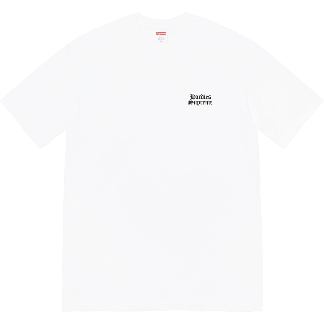 Details on Supreme Hardies Dog Tee White from spring summer
                                                    2023 (Price is $44)