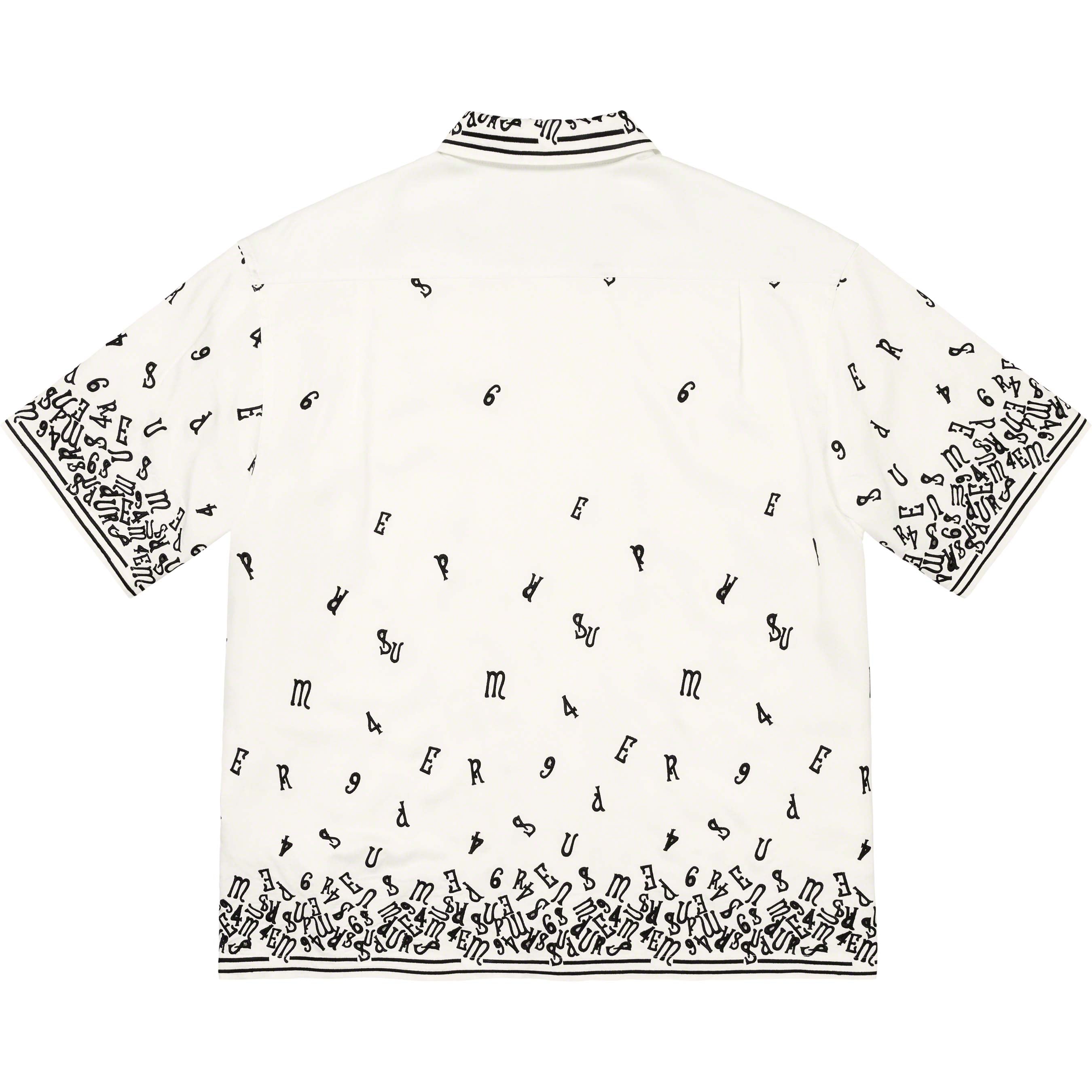 Nouveau Embroidered S S Shirt - spring summer 2023 - Supreme