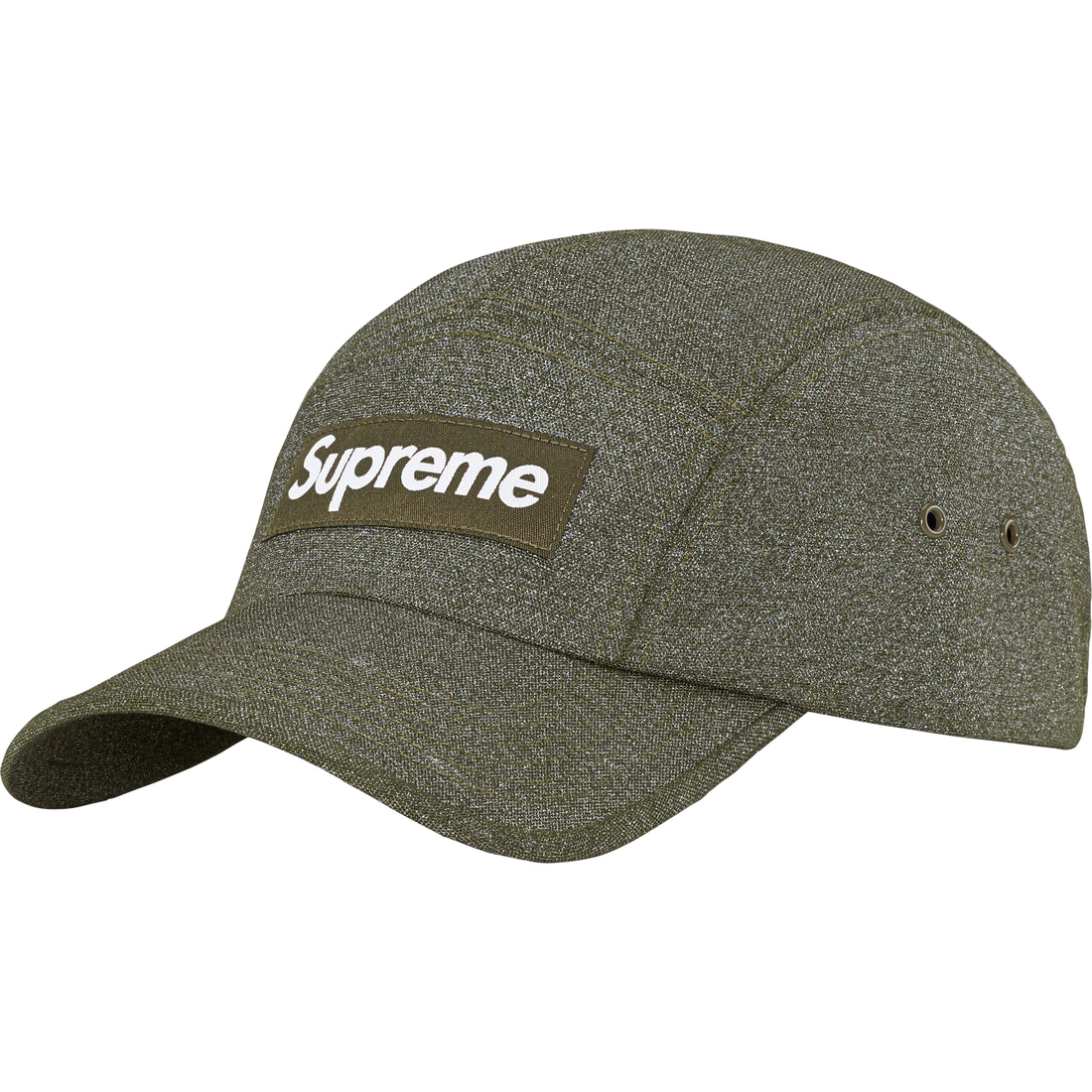 Details on Glitter Cordura Camp Cap Olive from spring summer
                                                    2023 (Price is $54)