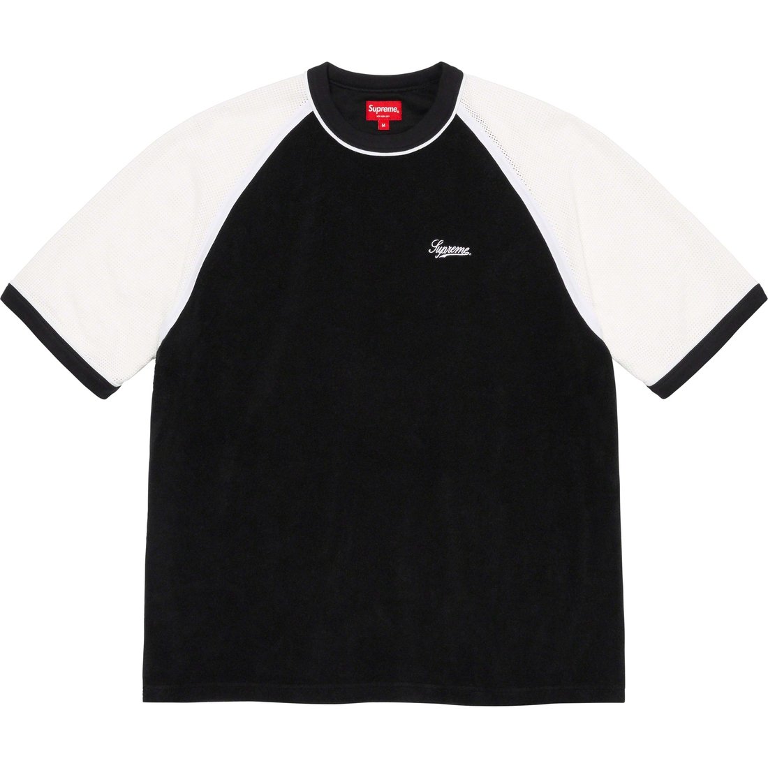 Details on Terry Raglan S S Top Black from spring summer
                                                    2023 (Price is $88)