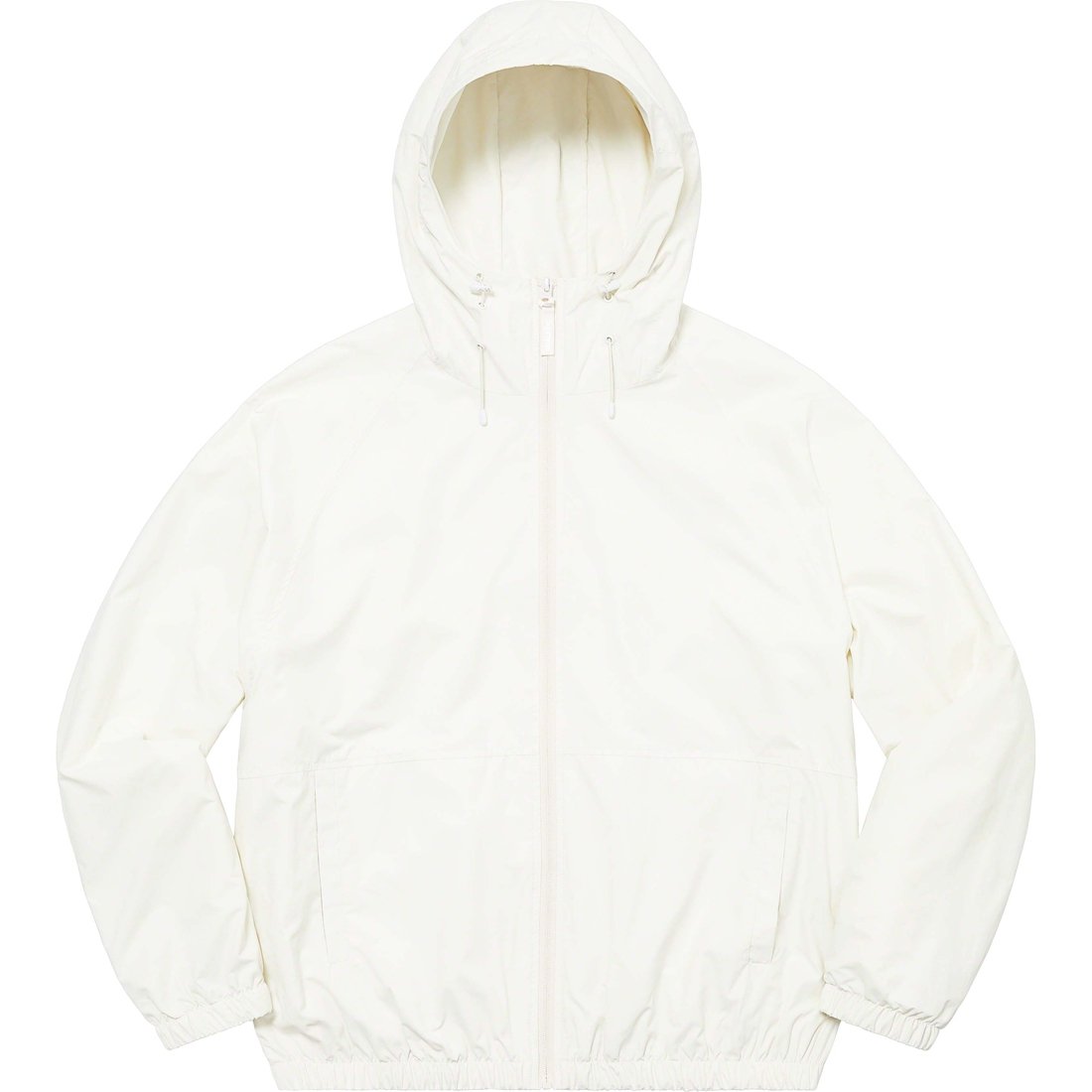 Details on Lightweight Nylon Hooded Jacket Stone from spring summer
                                                    2023 (Price is $178)
