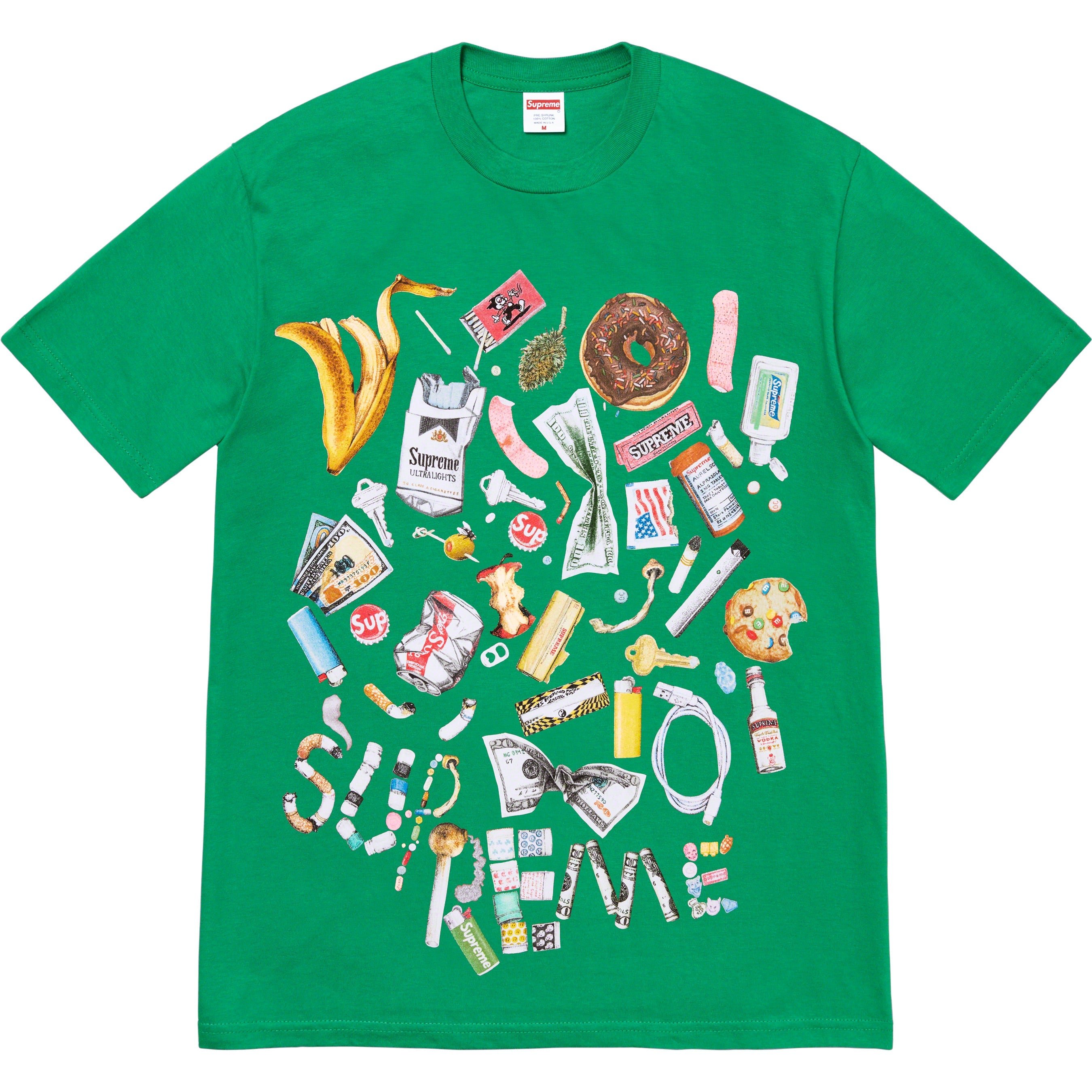 Supreme Dollar S/S Shirt Green M