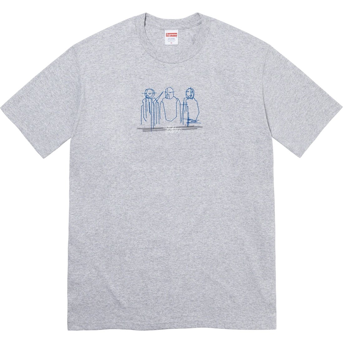 Details on Three Kings Tee Heather Grey from spring summer
                                                    2023 (Price is $40)