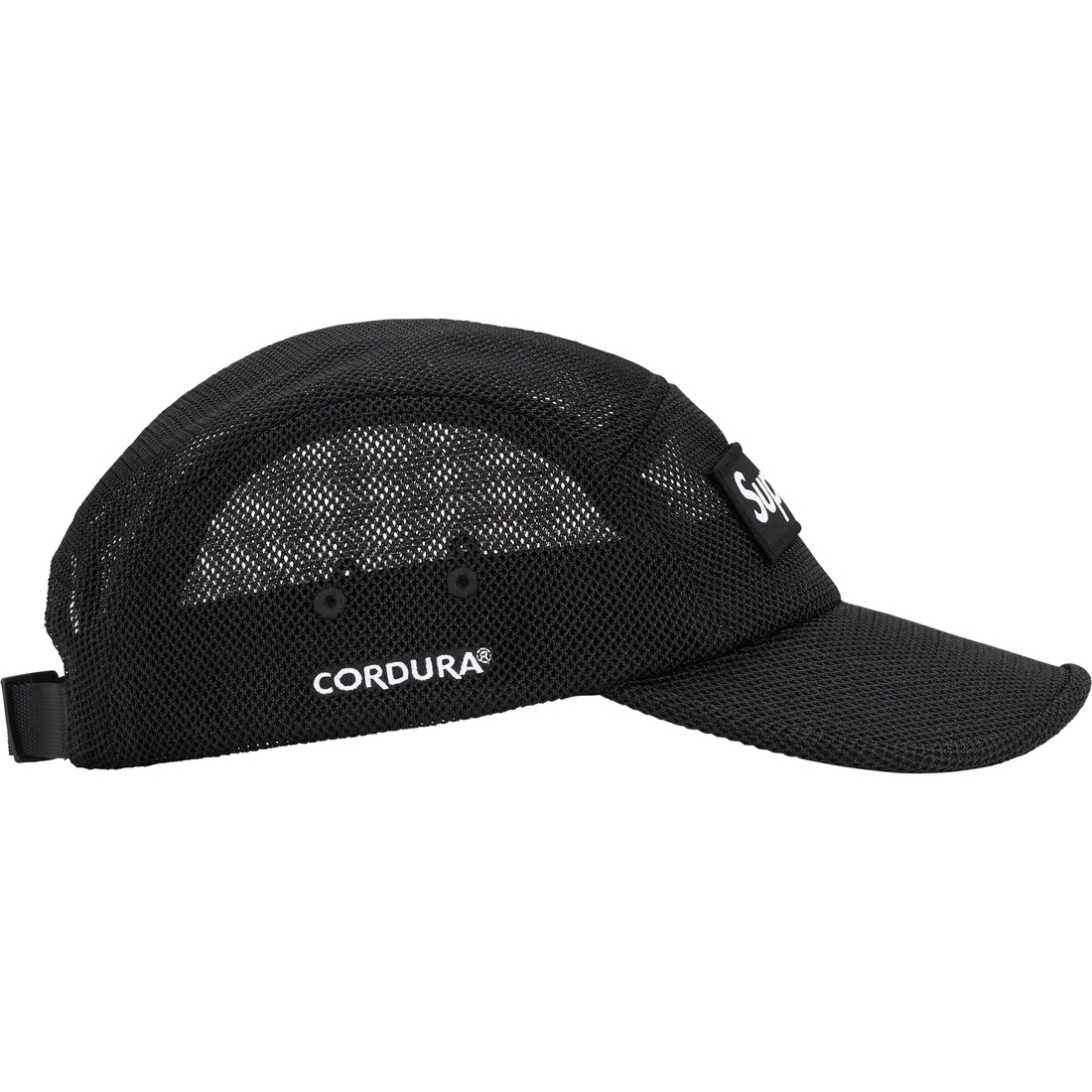 Details on Mesh Cordura Camp Cap Black from spring summer
                                                    2023 (Price is $54)