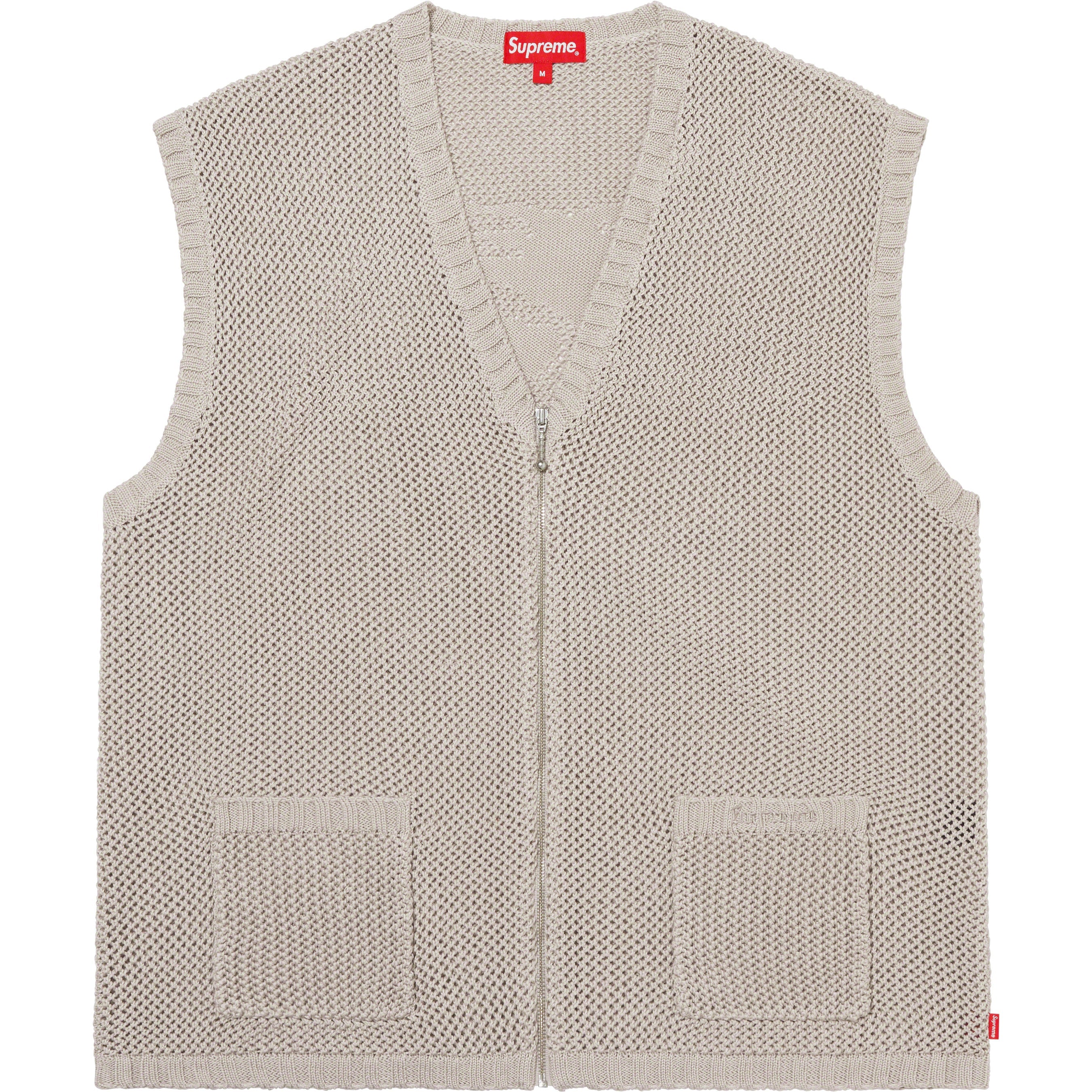 Dragon Zip Up Sweater Vest - spring summer 2023 - Supreme