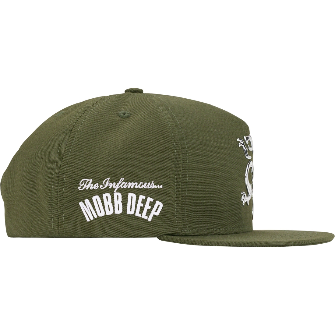 Details on Mobb Deep Dragon 5-Panel Olive from spring summer
                                                    2023 (Price is $50)