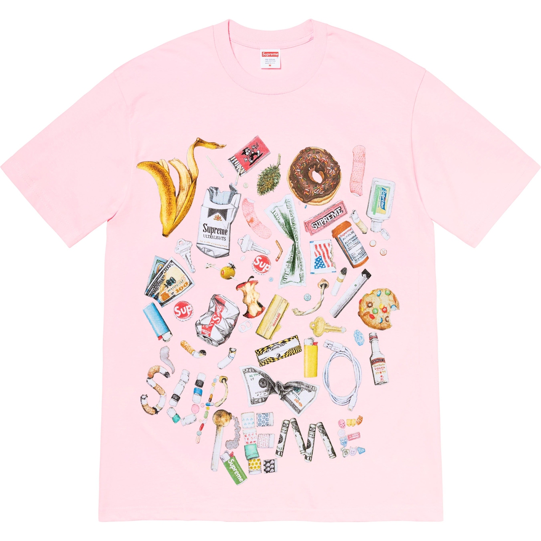 Details on Trash Tee Light Pink from spring summer
                                                    2023 (Price is $40)