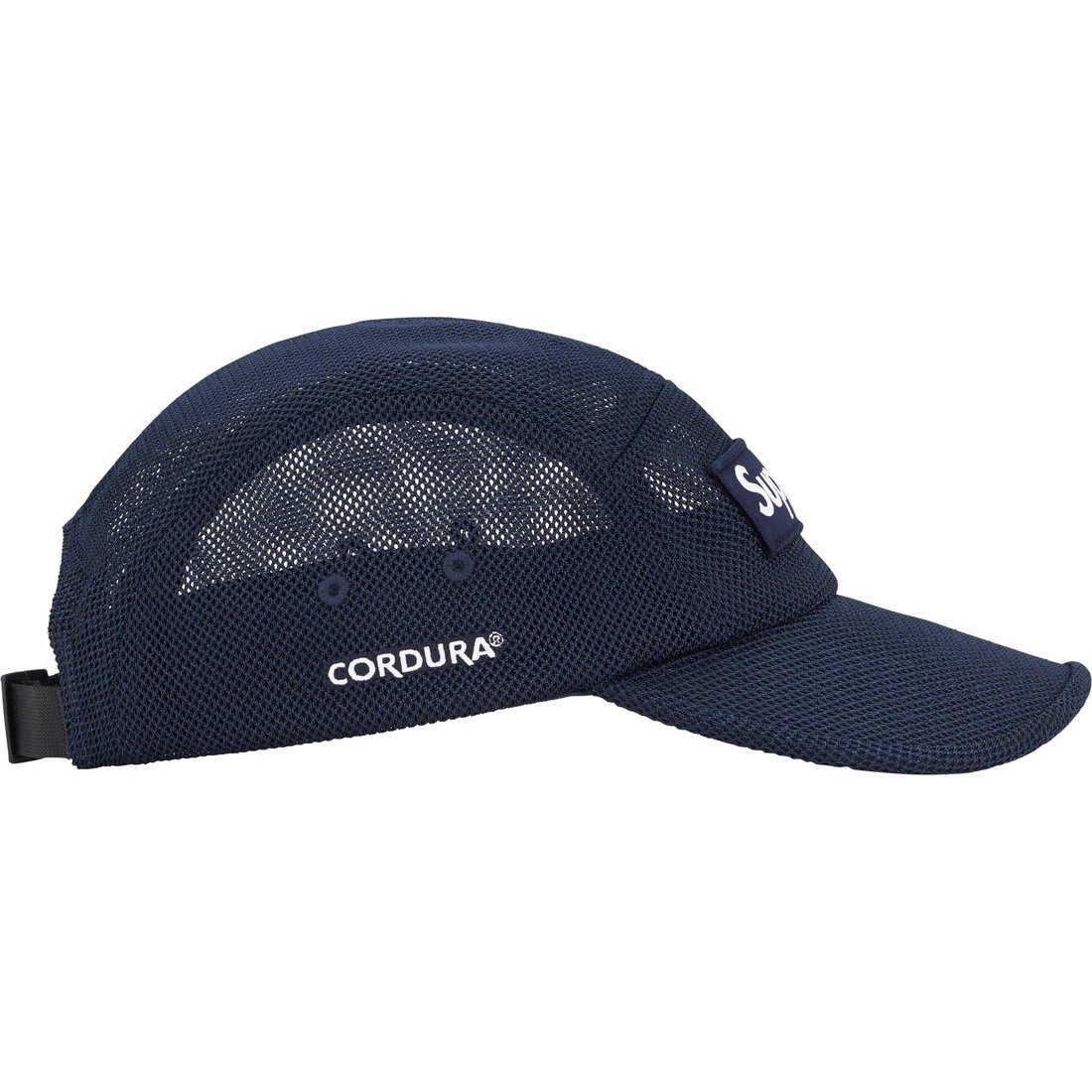 Supreme Mesh Cordura Camp Cap (SS23) - Navy - $54