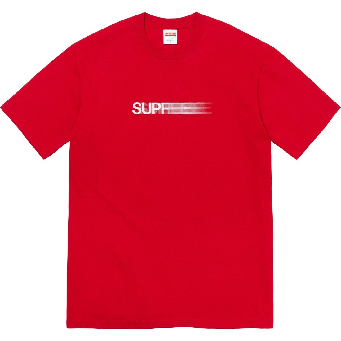 Details on Motion Logo Tee Red from spring summer
                                                    2023 (Price is $40)