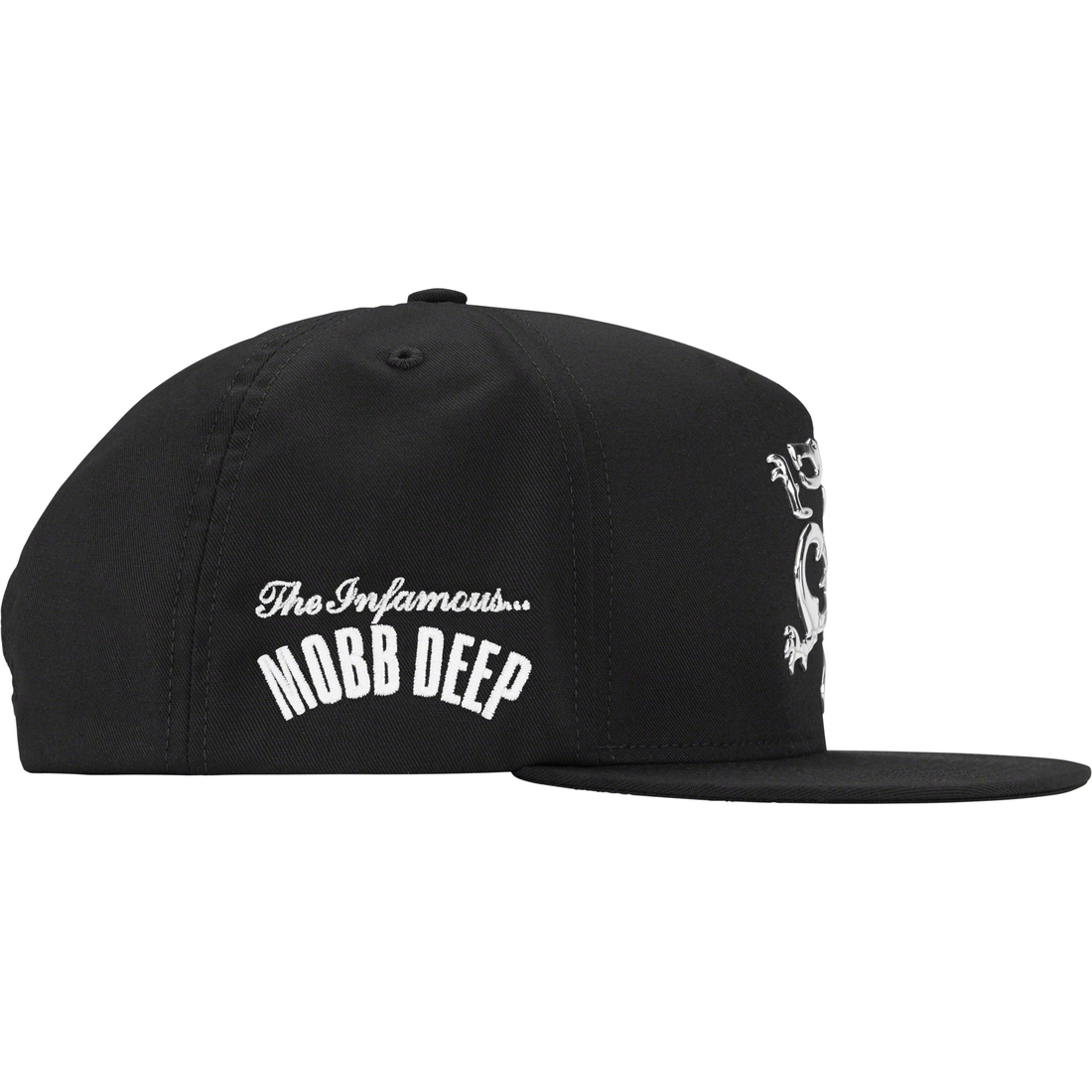 Details on Mobb Deep Dragon 5-Panel Black from spring summer
                                                    2023 (Price is $50)