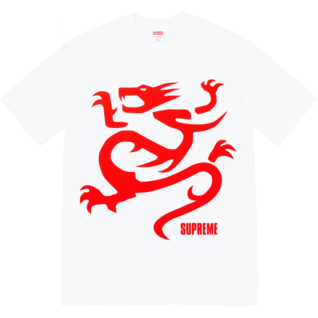 Details on Mobb Deep Dragon Tee White from spring summer
                                                    2023 (Price is $44)