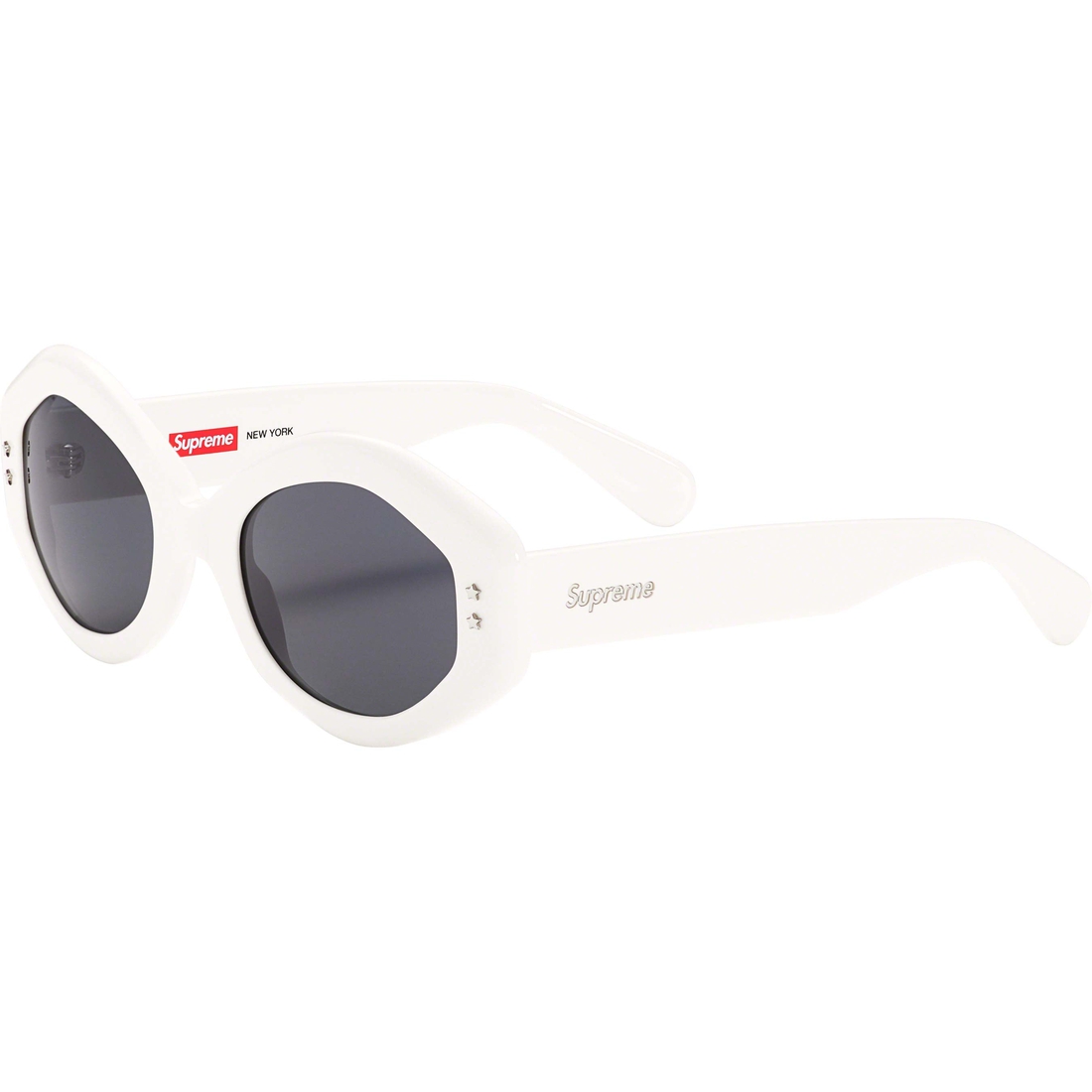Details on Nomi Sunglasses White from spring summer
                                                    2023 (Price is $198)