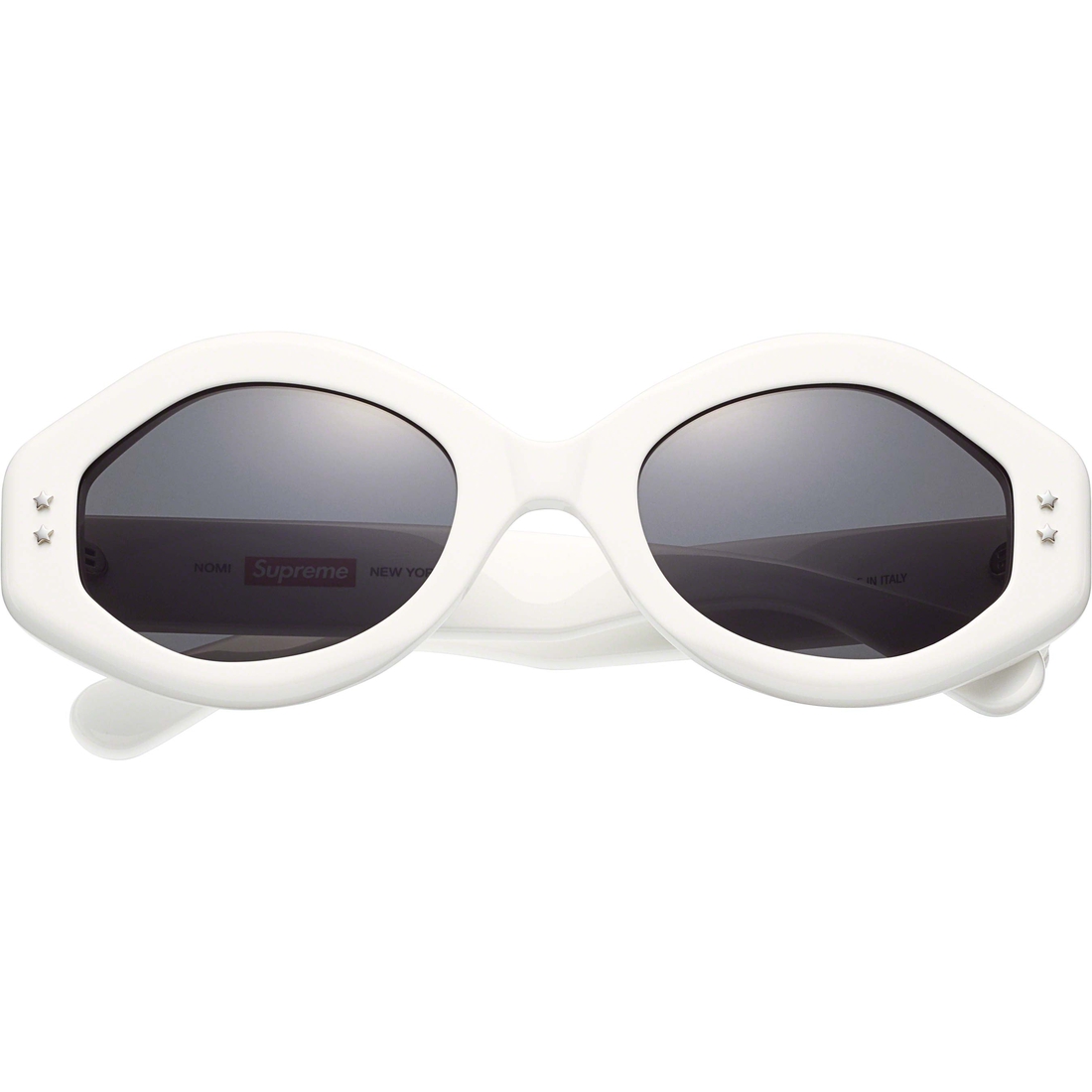 Details on Nomi Sunglasses White from spring summer
                                                    2023 (Price is $198)