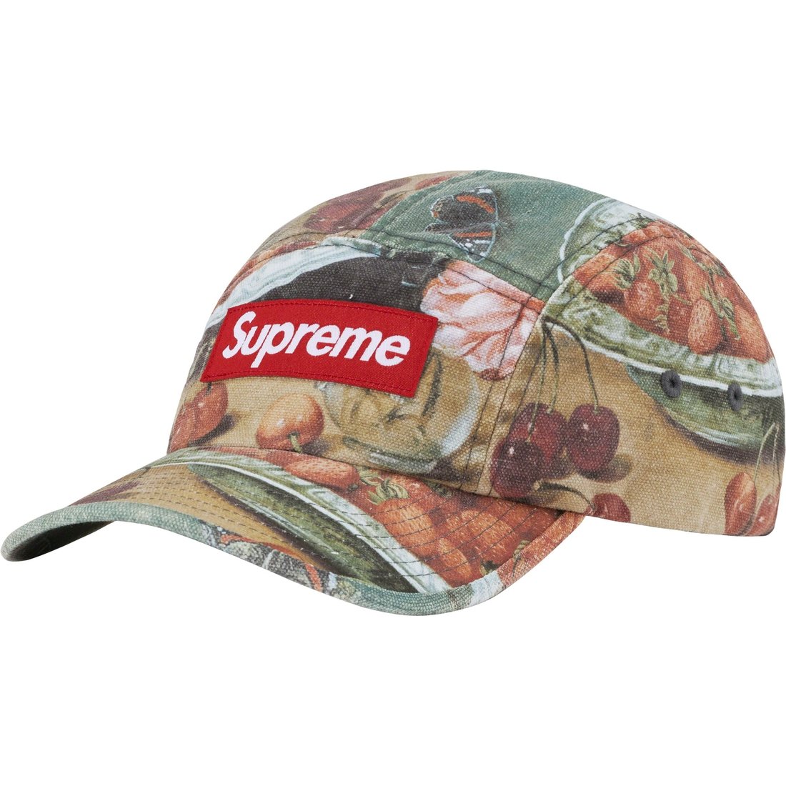 Details on Strawberries Camp Cap Multicolor from spring summer 2023 (Price is $54)