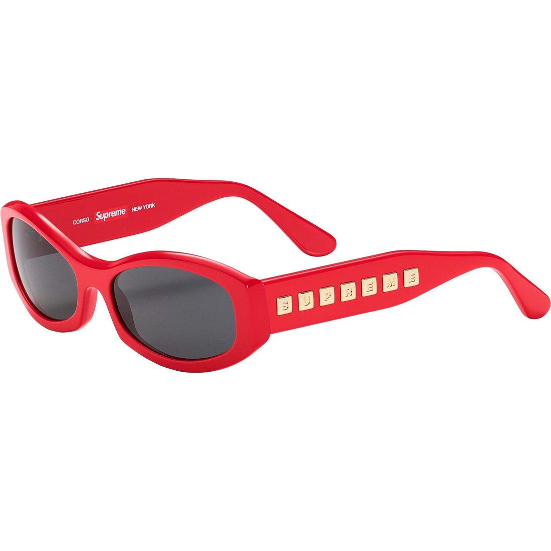 Supreme Corso Sunglasses (SS23) - Red - $198