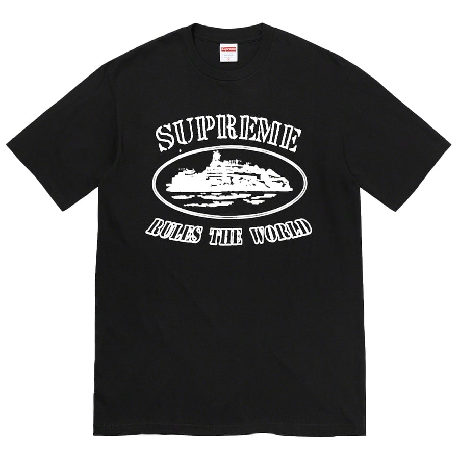 Supreme Supreme Corteiz Rules The World Tee releasing on Week 18 for fall winter 2023
