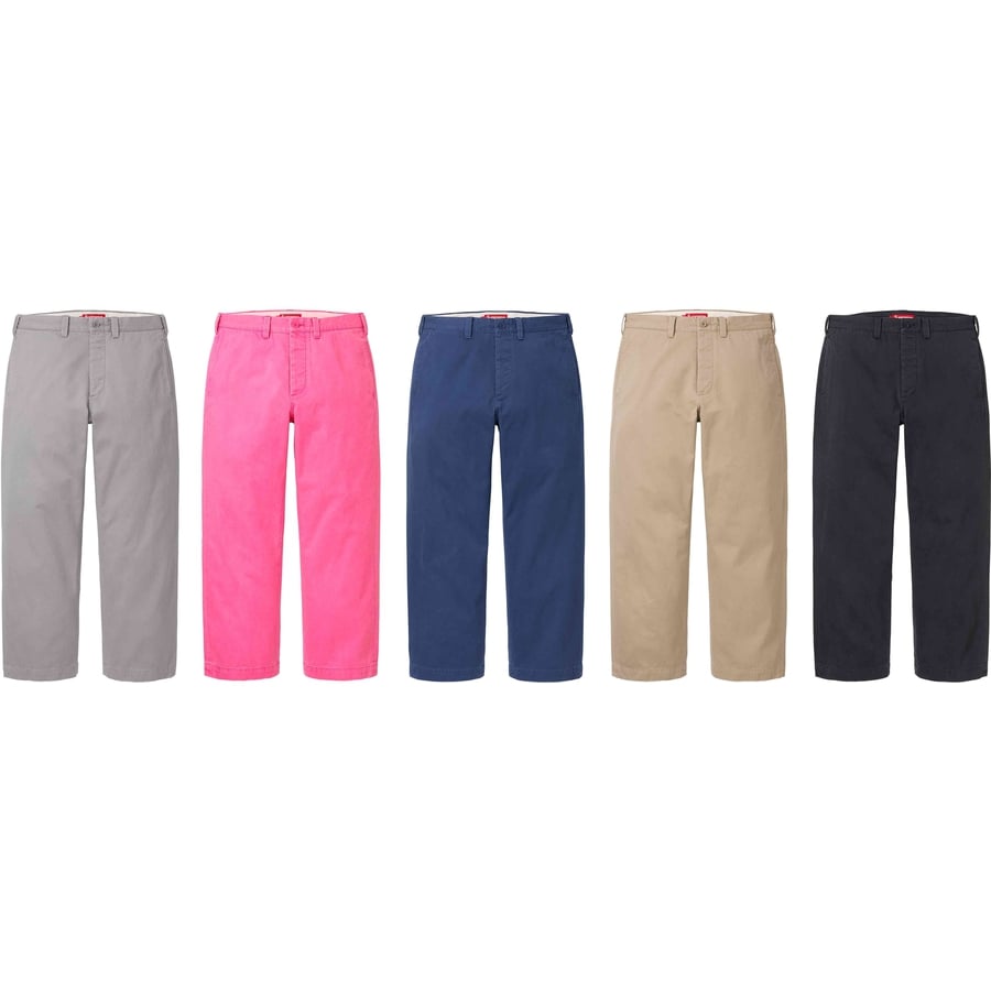 Supreme Chino Pant releasing on Week 1 for spring summer 2024