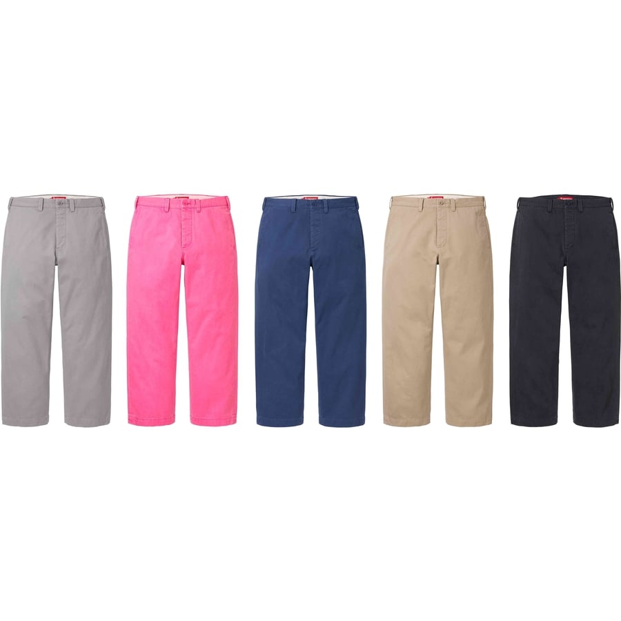 Supreme Chino Pant released during spring summer 24 season