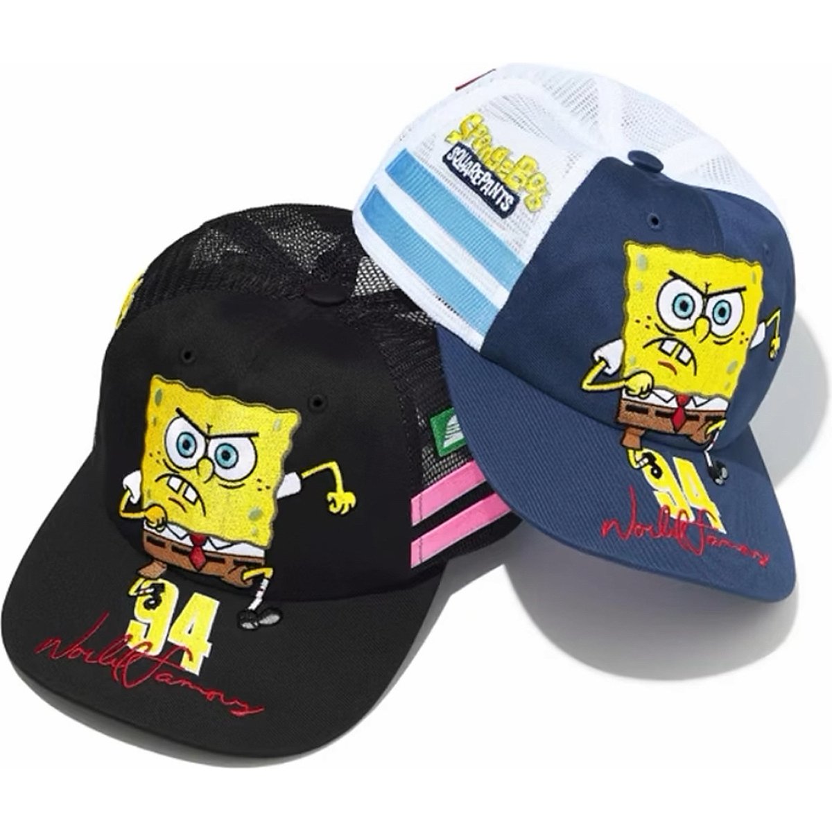 Supreme Supreme SpongeBob SquarePants Jeff Hamilton Mesh Back 6-Panel (SS25) - $58