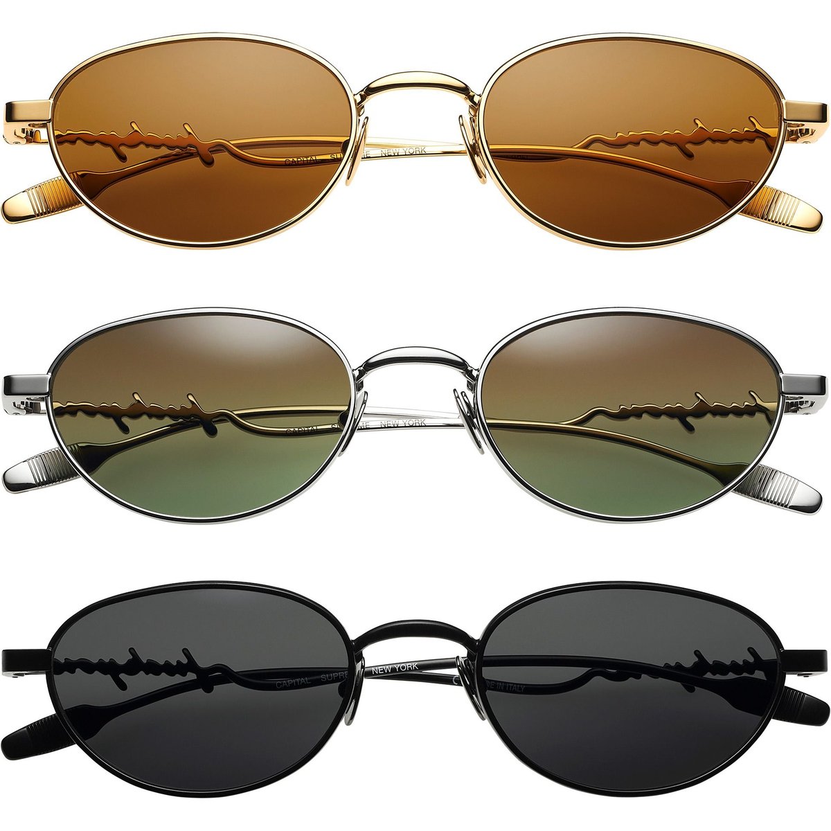 Supreme Capital Sunglasses releasing on Week 16 for spring summer 2025